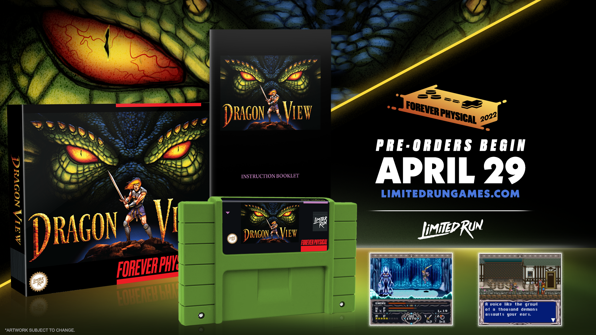 limited-run-dragon-view-snes-spiel-modul-action-rpg-retro image 3