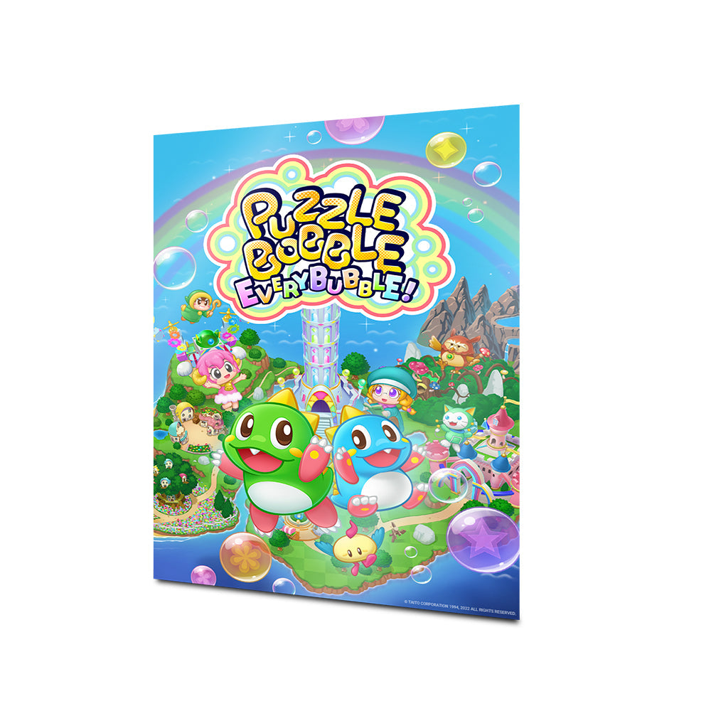 strictly-limited-puzzle-bobble-everybubble-art-card-1-aluminium-14x17 image 1