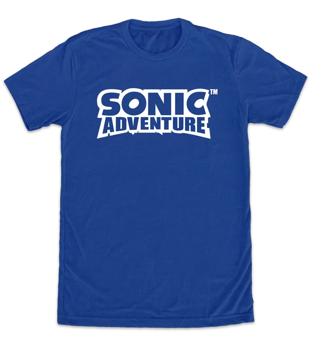 limited-run-sonic-adventure-logo-shirt-t-shirt-gr-e-xl image 1