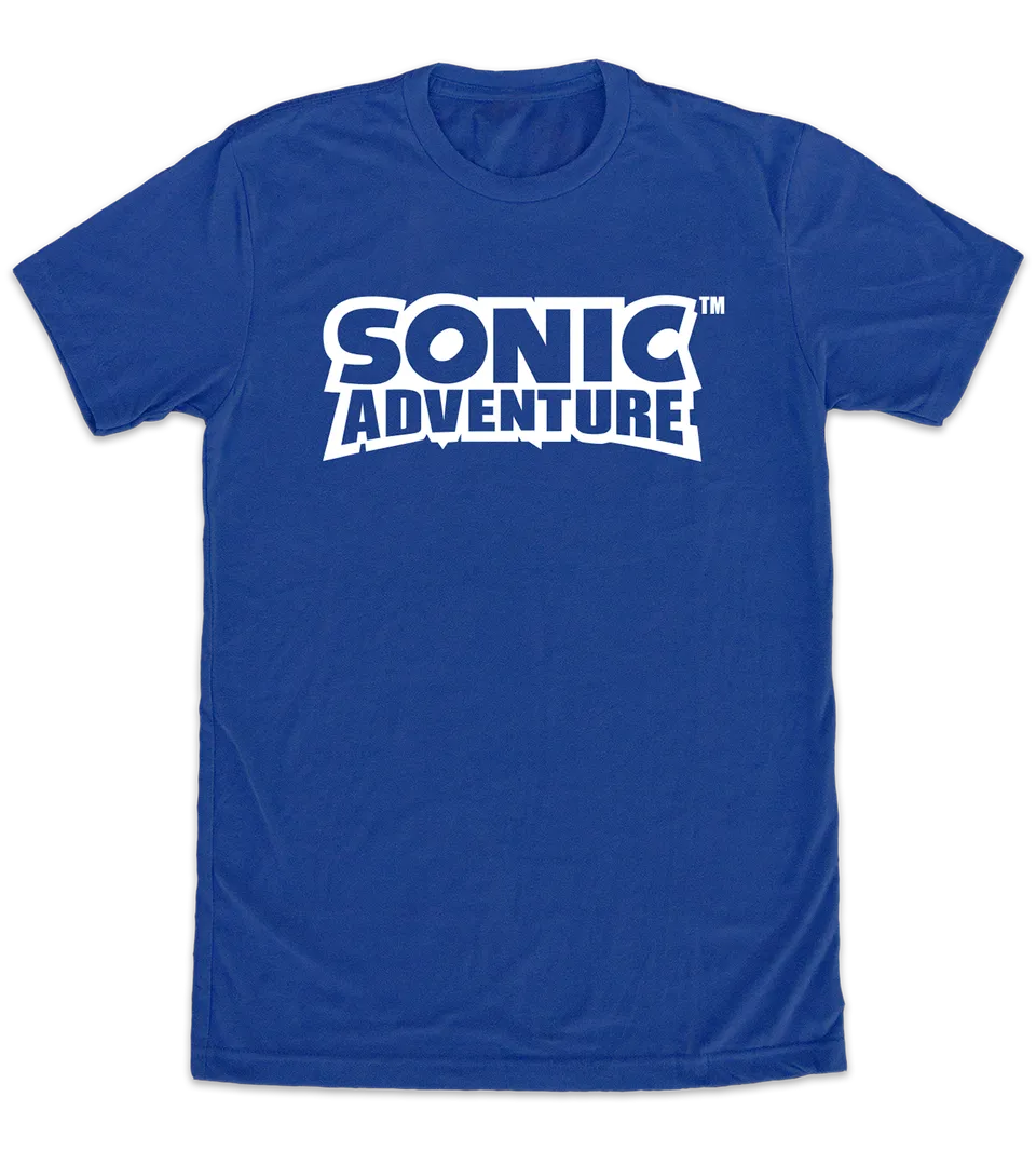 limited-run-sonic-adventure-logo-shirt-t-shirt-gr-e-xl image 1