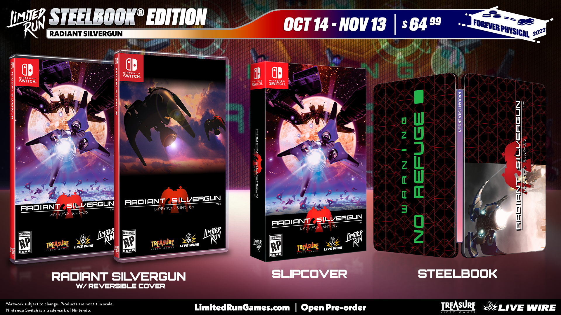 switch-limited-run-164-radiant-silvergun-steelbook-edition image 4