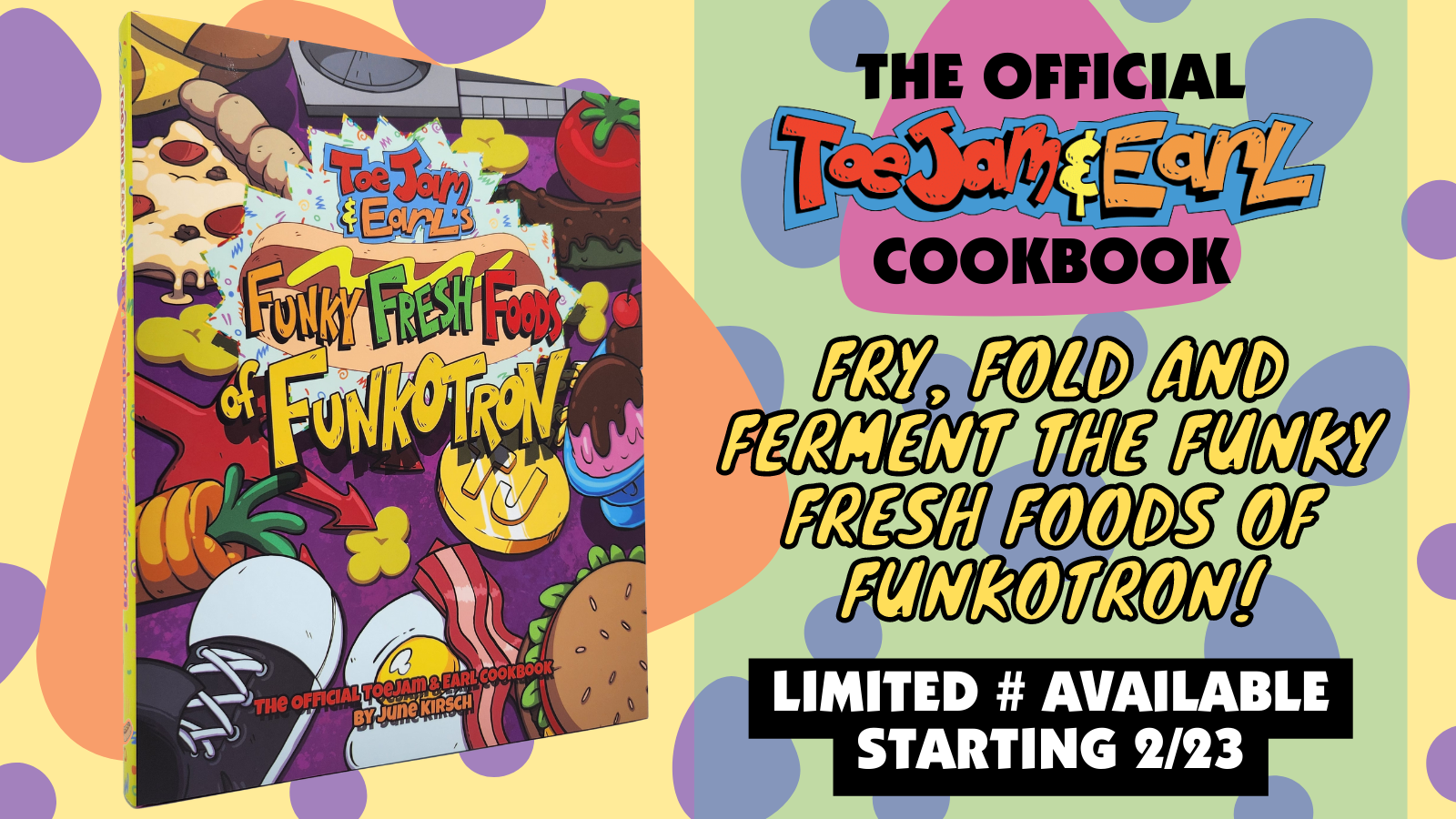 limited-run-toejam-earl-funkotron-kochbuch-hardcover-rezepte image 4