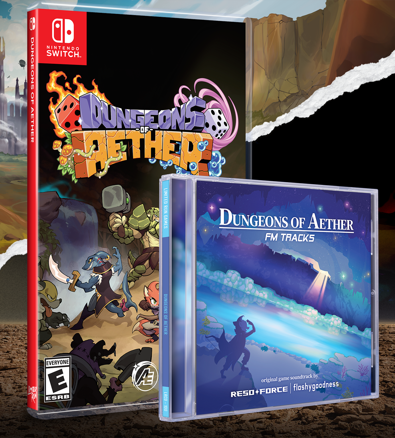 switch-limited-run-200-dungeons-of-aether-switch-spiel-bundle image 2