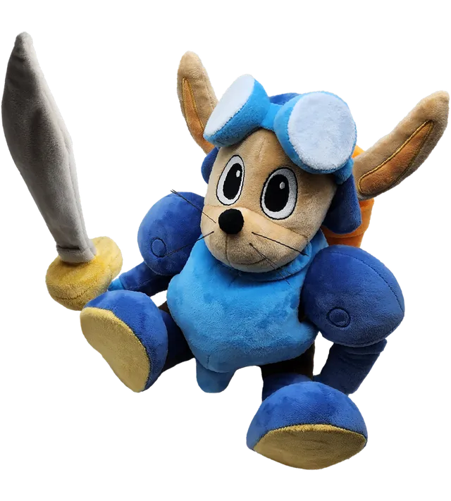 limited-run-rocket-knight-sparkster-pl-sch-20cm-figur image 1