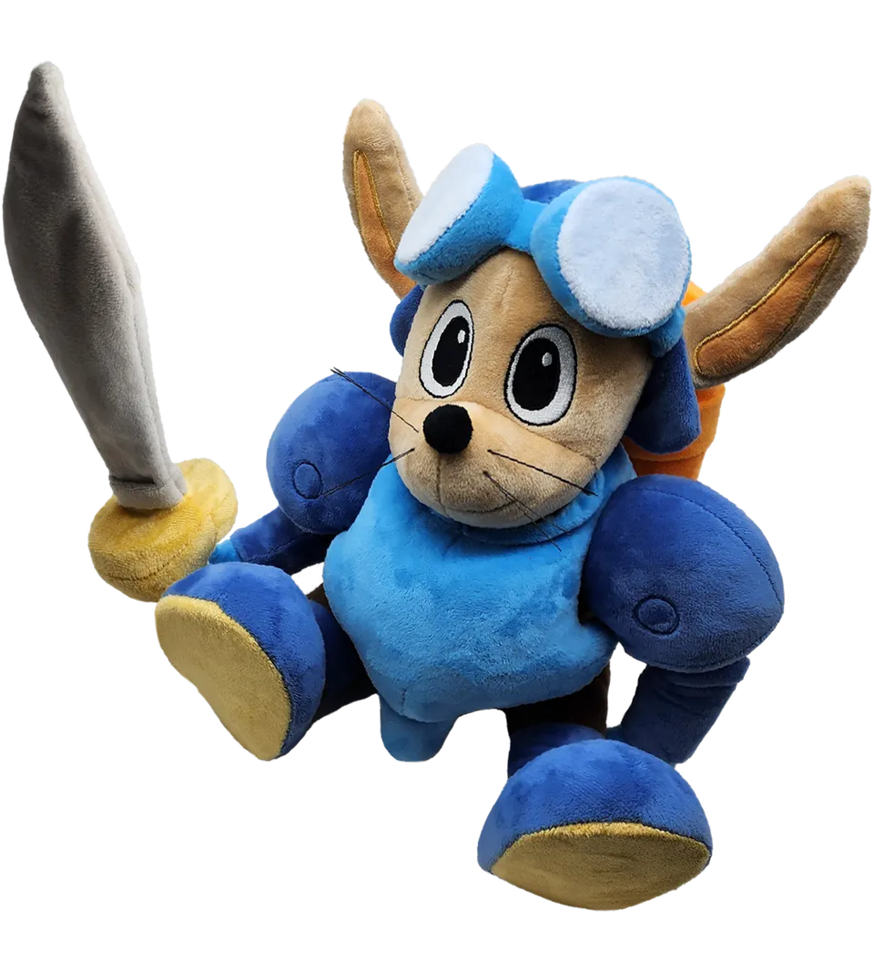 limited-run-rocket-knight-sparkster-pl-sch-20cm-figur image 1
