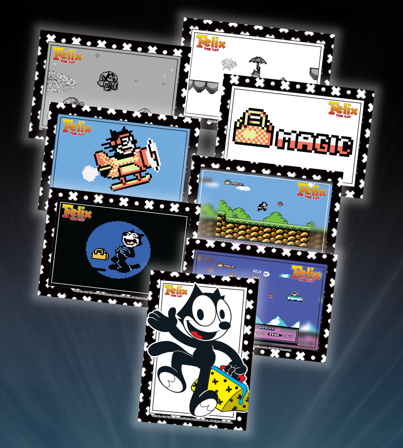 limited-run-felix-the-cat-trading-card-set-sammelkarten-sammler-edition image 2