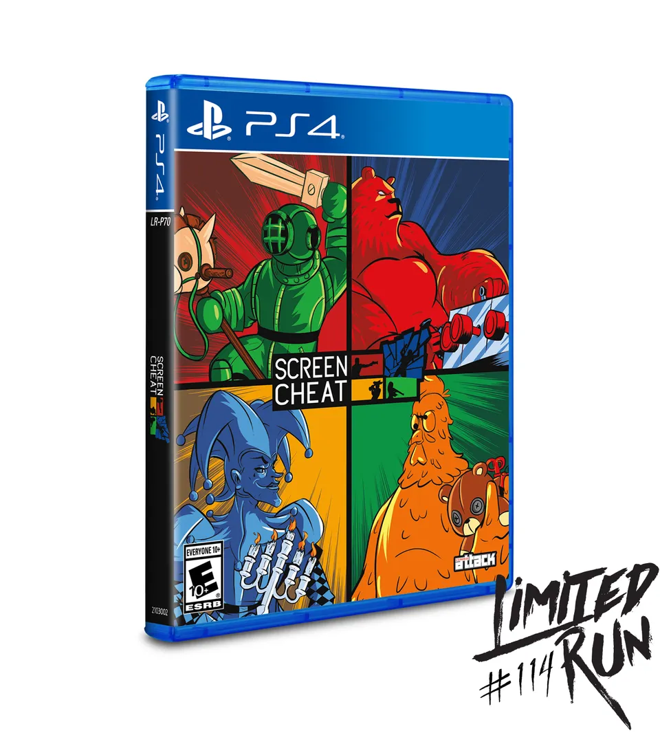 limited-run-games-screencheat-114-ps4-spiel-disc-limitiert image 1