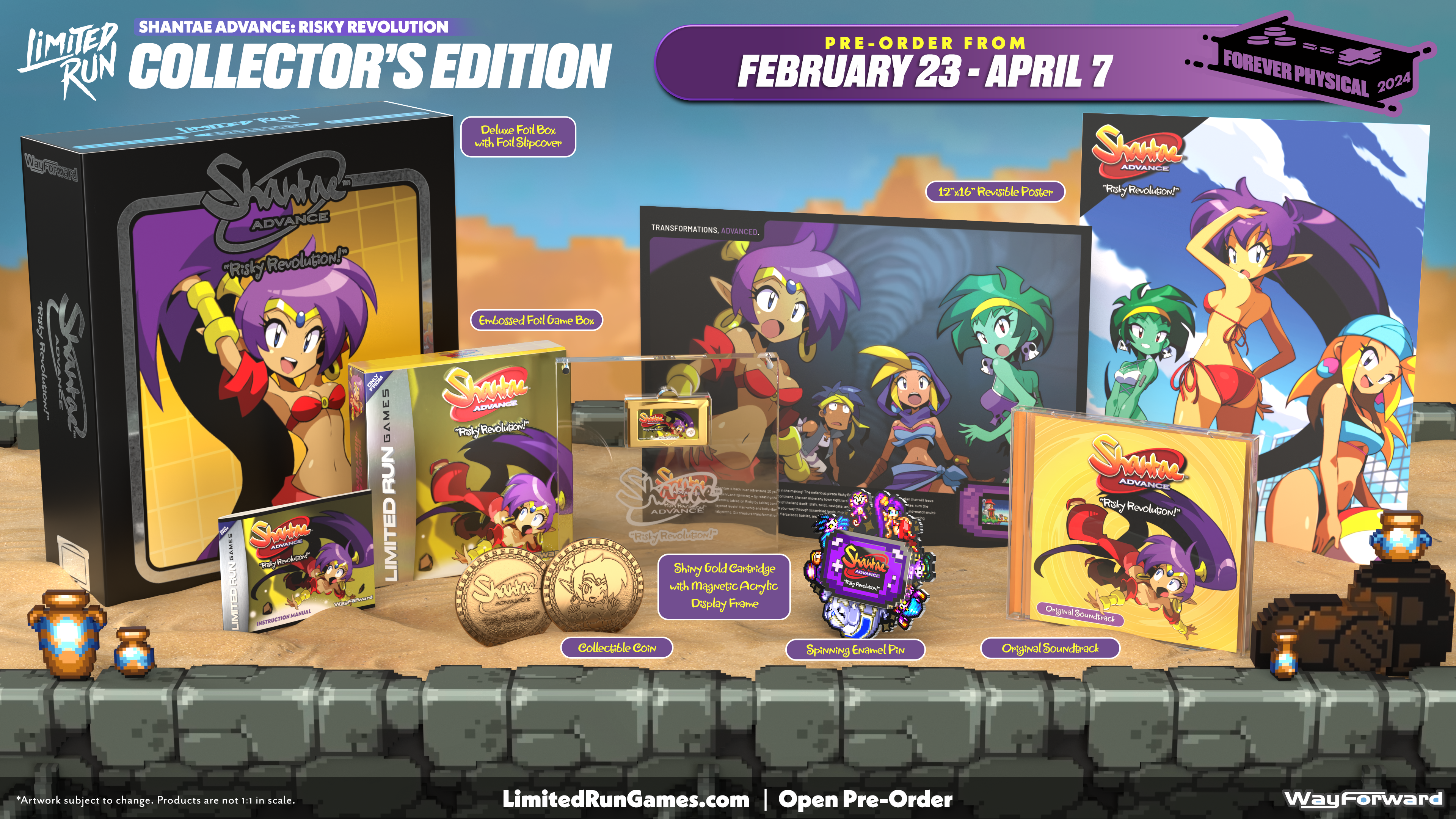limited-run-shantae-advance-risky-revolution-collector-s-gba-spiel image 3