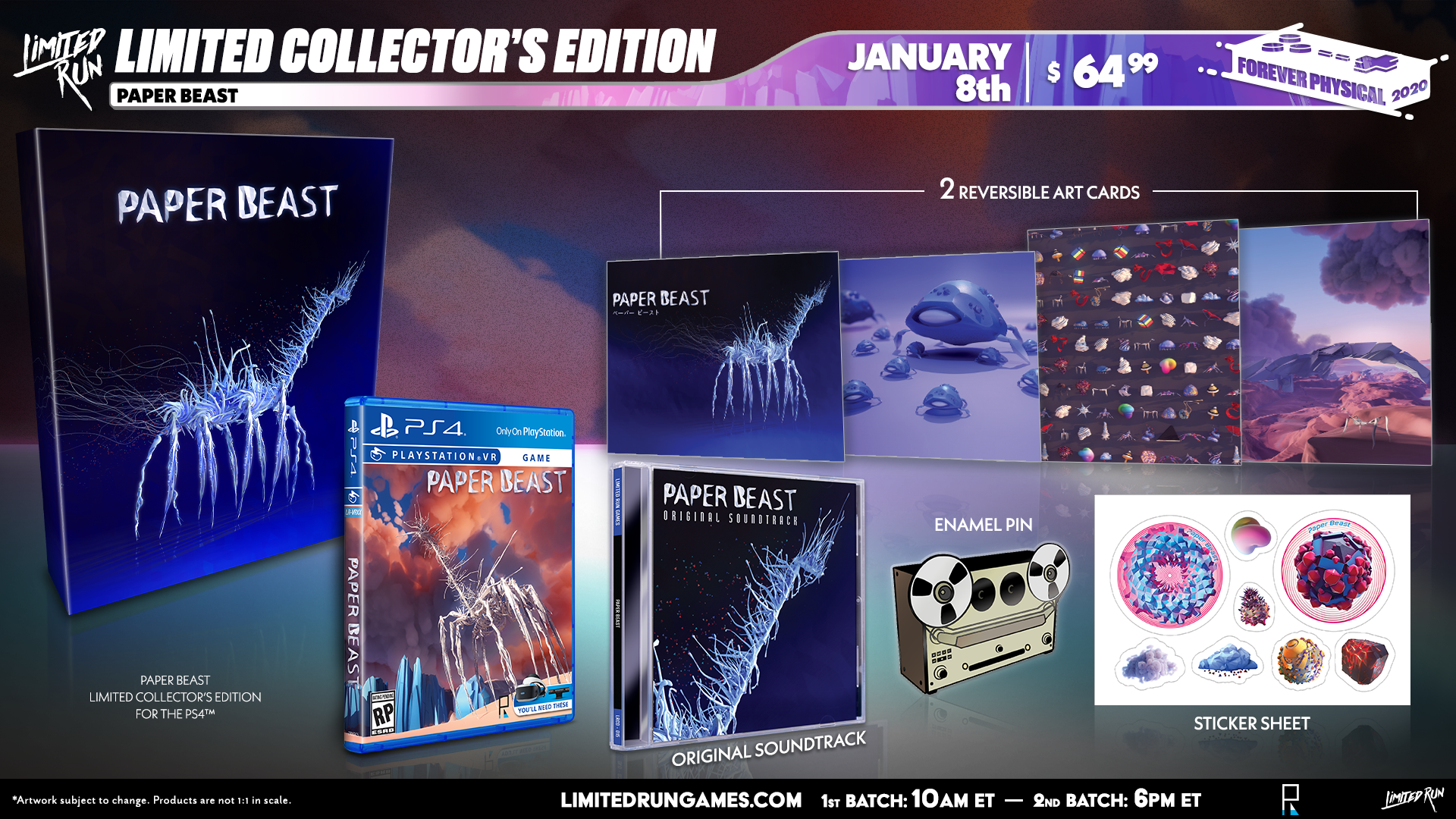 limited-run-paper-beast-psvr-spiel-collectors-edition-ps4 image 2