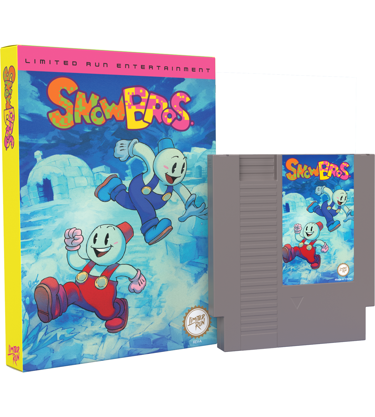 limited-run-snow-bros-nes-modul-8-bit-standard-edition image 1