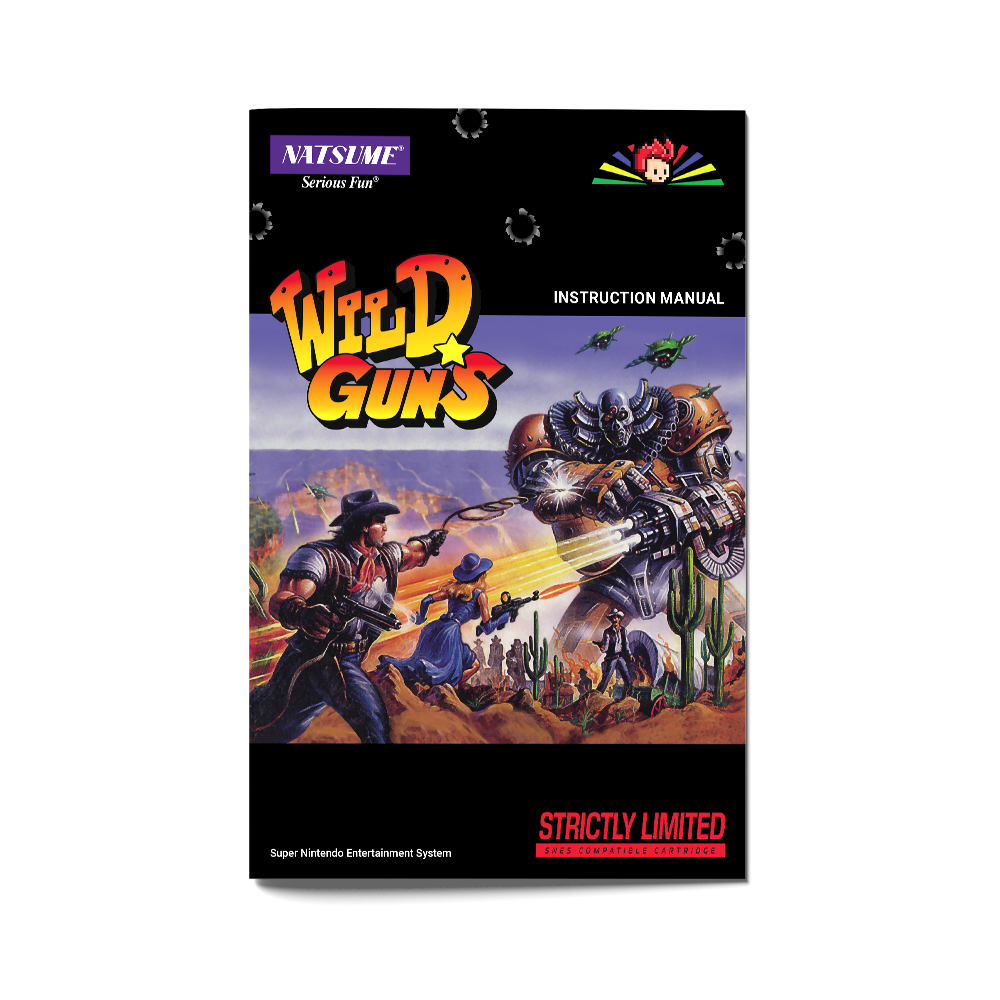 strictly-limited-wild-guns-snes-modul-limited-edition-pal-shooter image 4