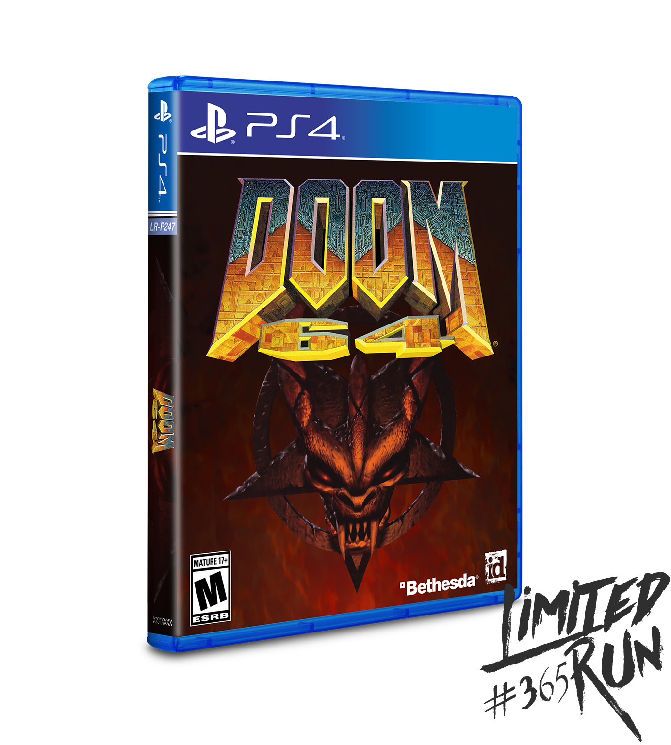 limited-run-365-doom-64-ps4-spiel-disc-standard image 1