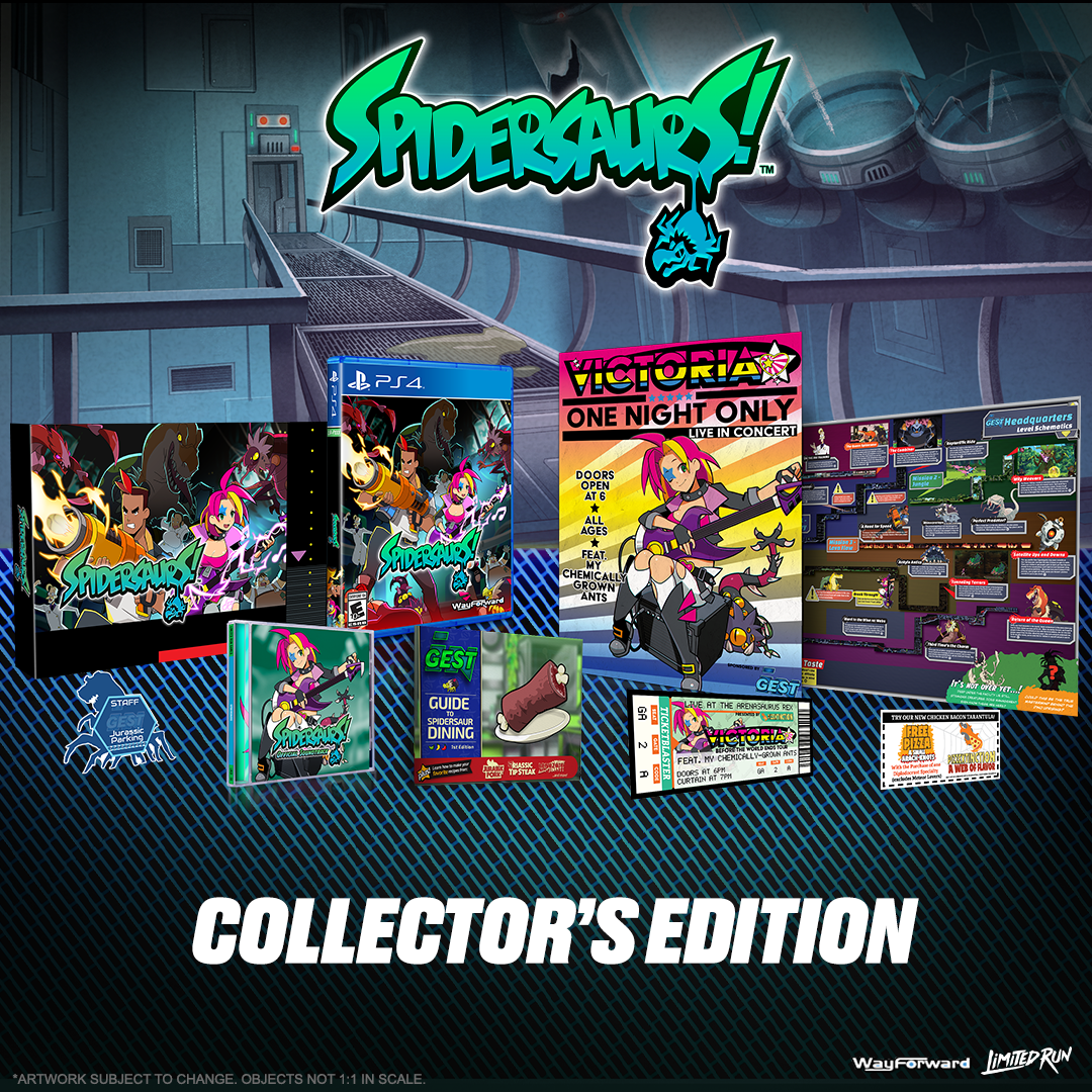 limited-run-spidersaurs-ps4-spiel-collectors-edition image 2