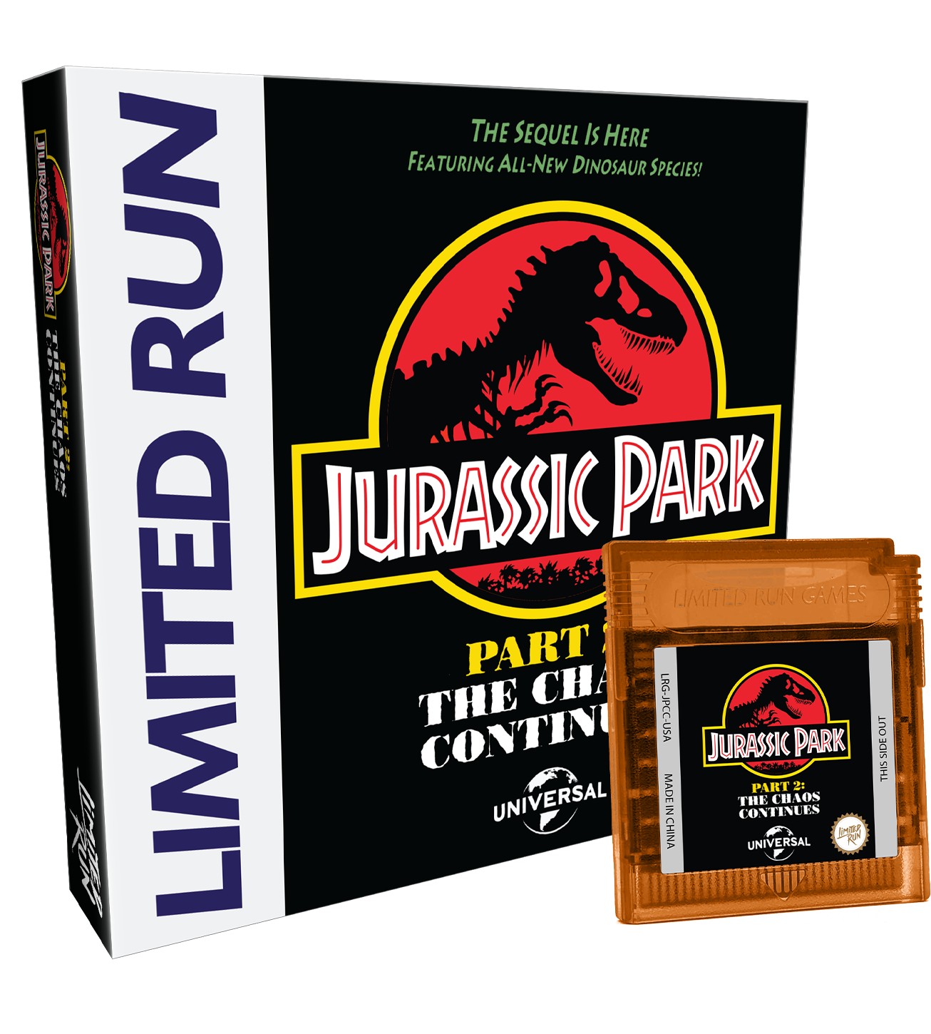 limited-run-jurassic-park-chaos-continues-gb-modul-standard-action image 1