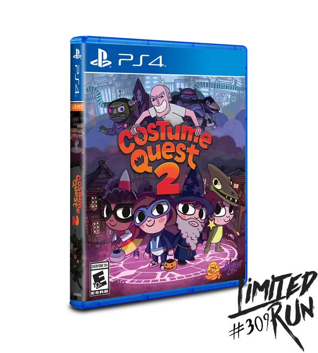 limited-run-309-costume-quest-2-ps4-spiel-disc-standard image 1