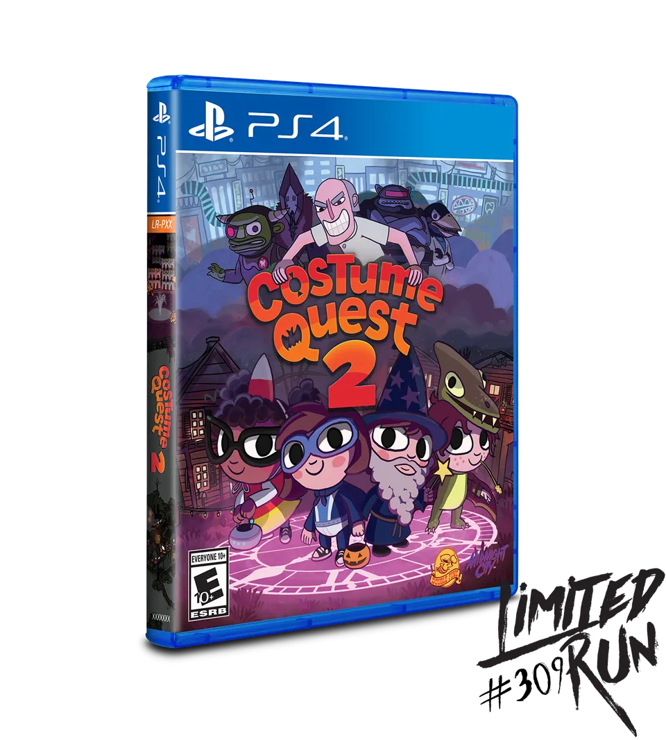 limited-run-309-costume-quest-2-ps4-spiel-disc-standard image 1