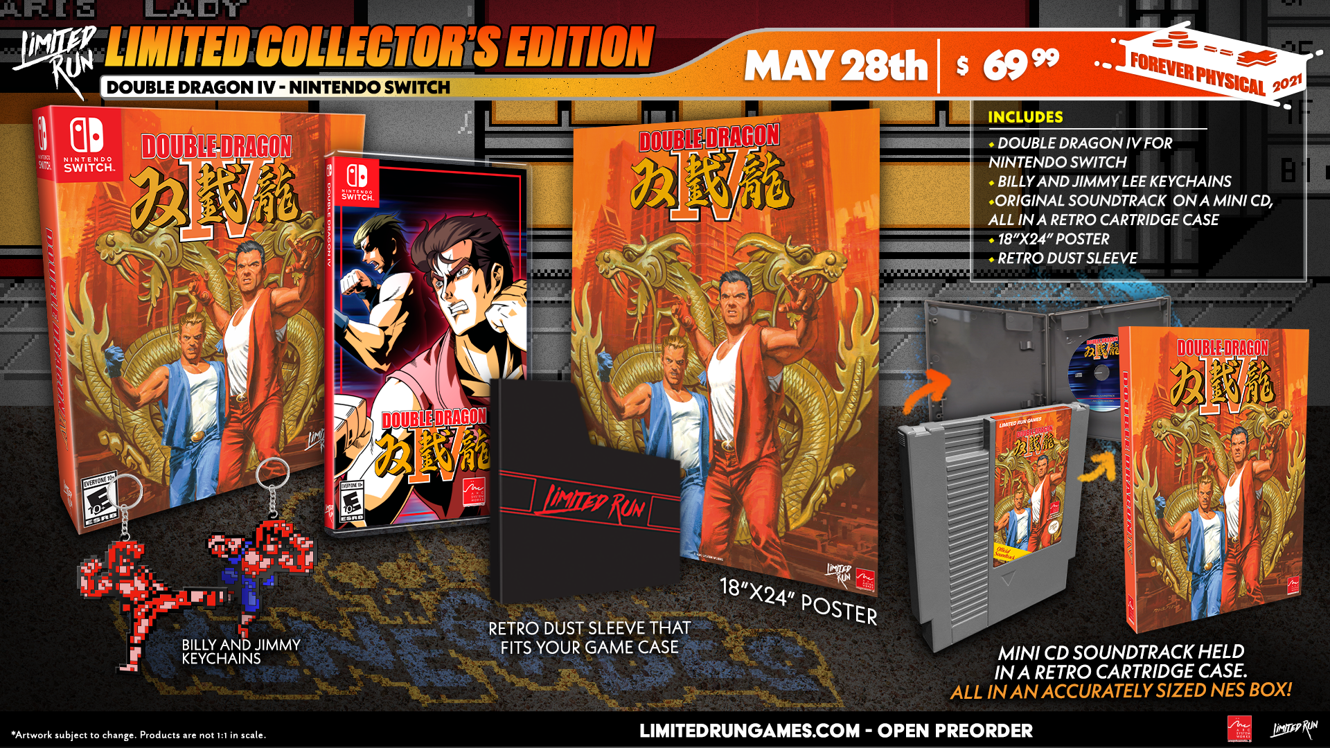 limited-run-107-double-dragon-iv-switch-classic-edition image 2