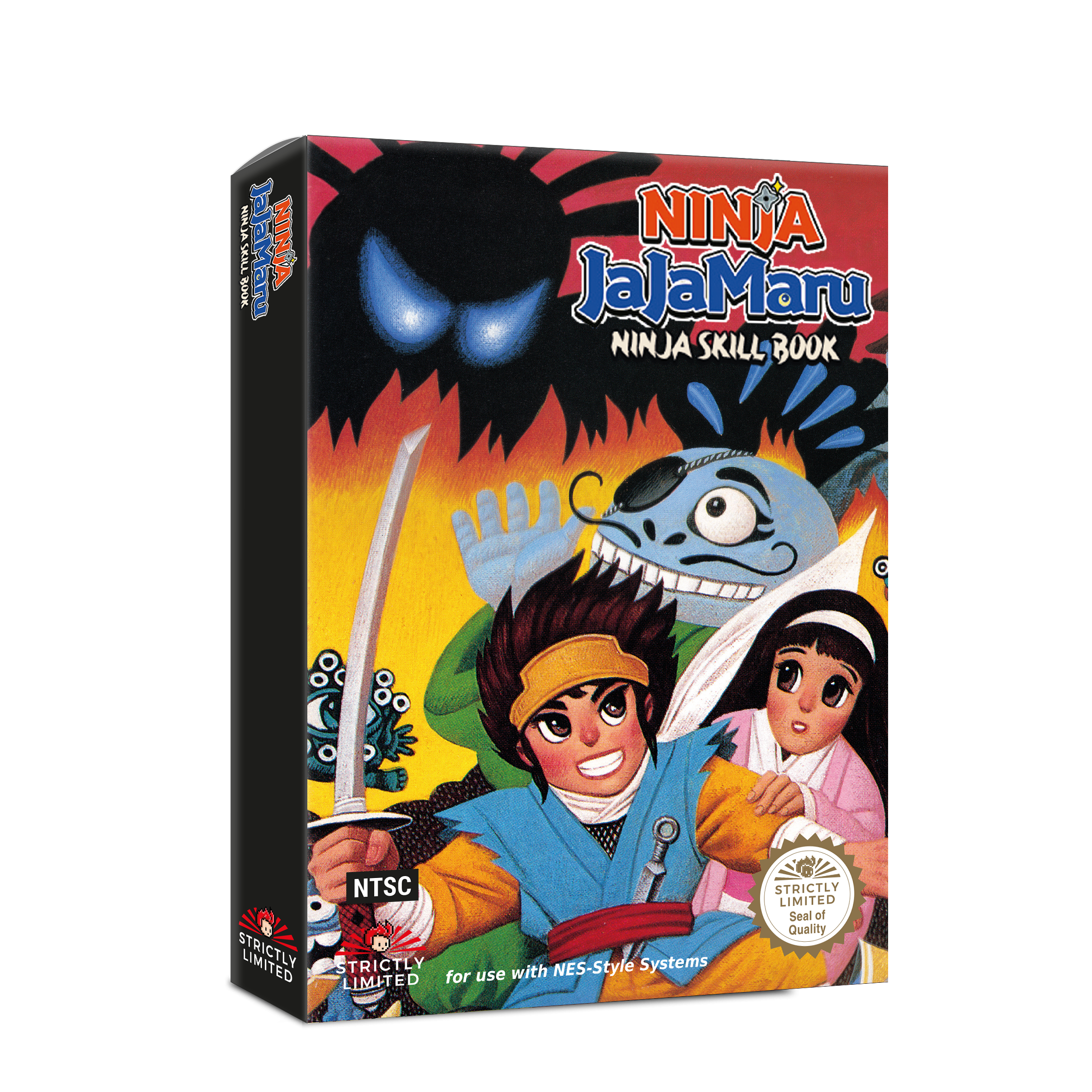 strictly-limited-games-ninja-jajamaru-ninja-skill-book-nes-modul-rpg image 2