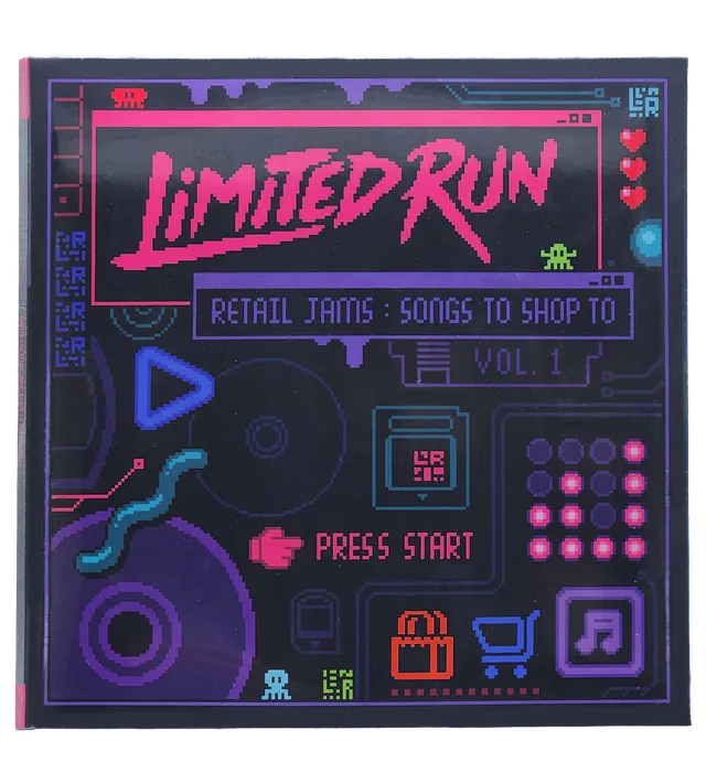 limited-run-games-retail-jams-vol-1-2lp-vinyl-soundtrack image 1