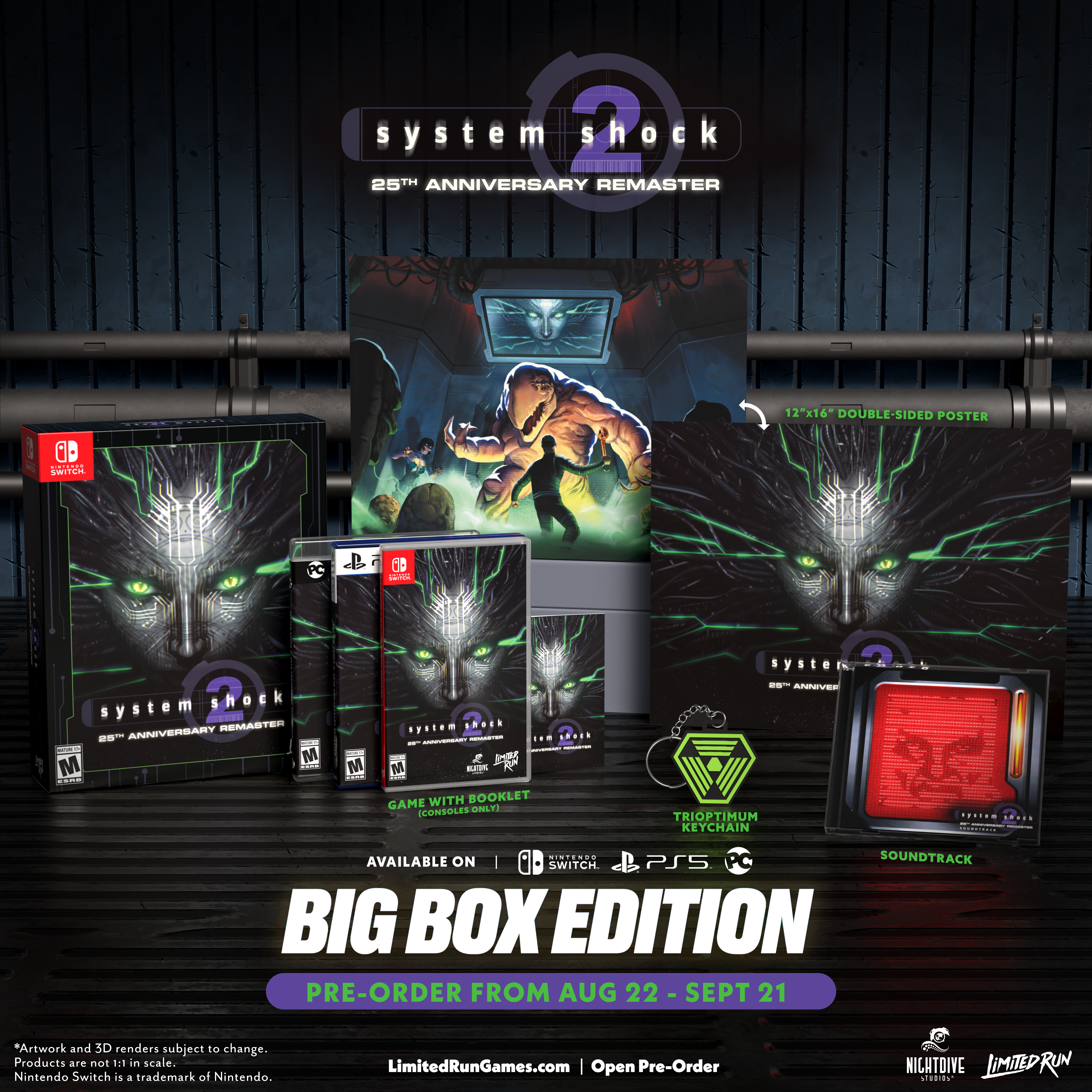 limited-run-system-shock-2-25th-anniversary-remaster-big-box-switch-spiel image 2