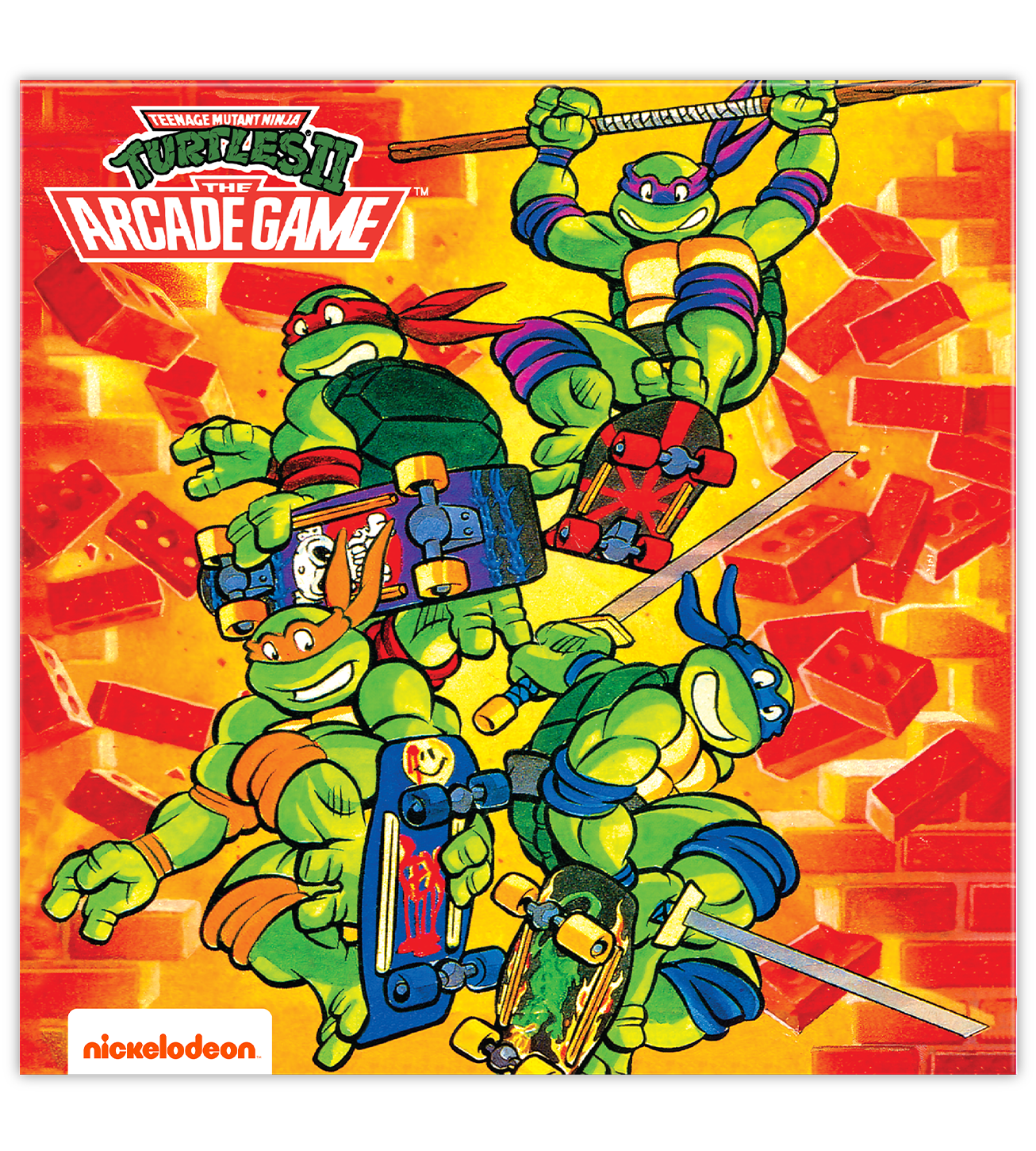 teenage-mutant-ninja-turtles-ii-arcade-vinyl-schallplatte-black-vinyl image 1