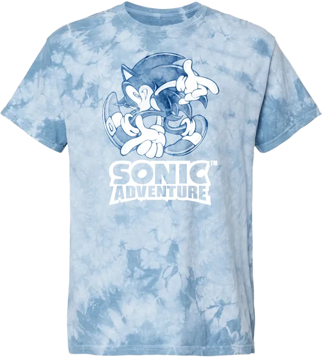 limited-run-sonic-adventure-tie-dye-t-shirt-baumwolle-gr-e-l image 1