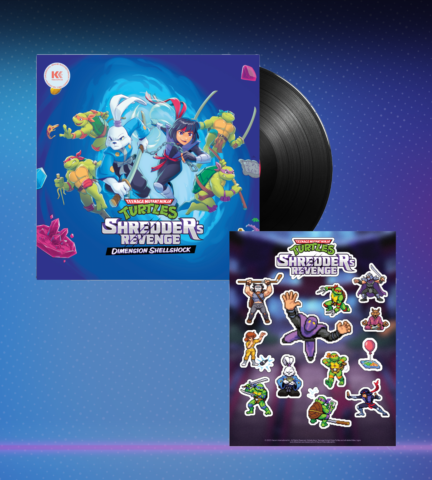 limited-run-tmnt-shredder-s-revenge-shellshock-vinyl-ost image 2