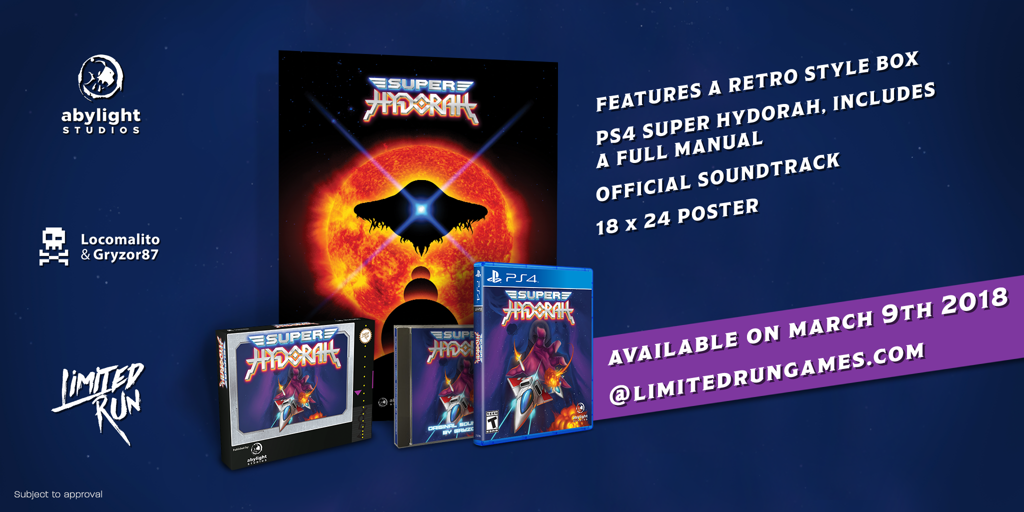 limited-run-super-hydorah-129-classic-edition-ps4-disc image 2