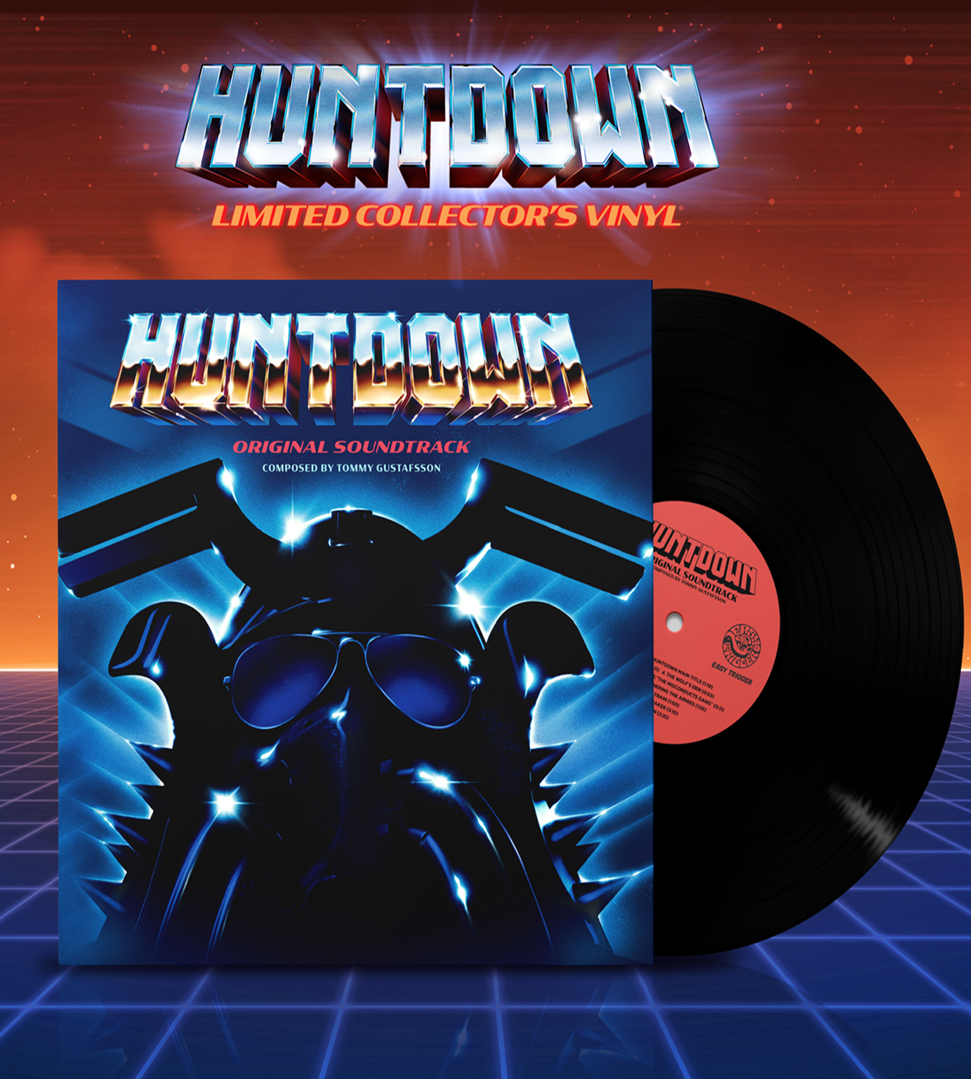 limited-run-huntdown-lp-vinyl-soundtrack-schallplatte-limitiert image 2
