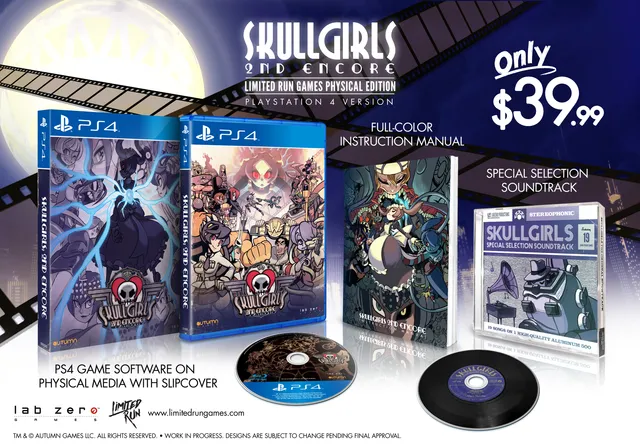 limited-run-skullgirls-2nd-encore-ps4-spiel-97-kampfspiel image 1