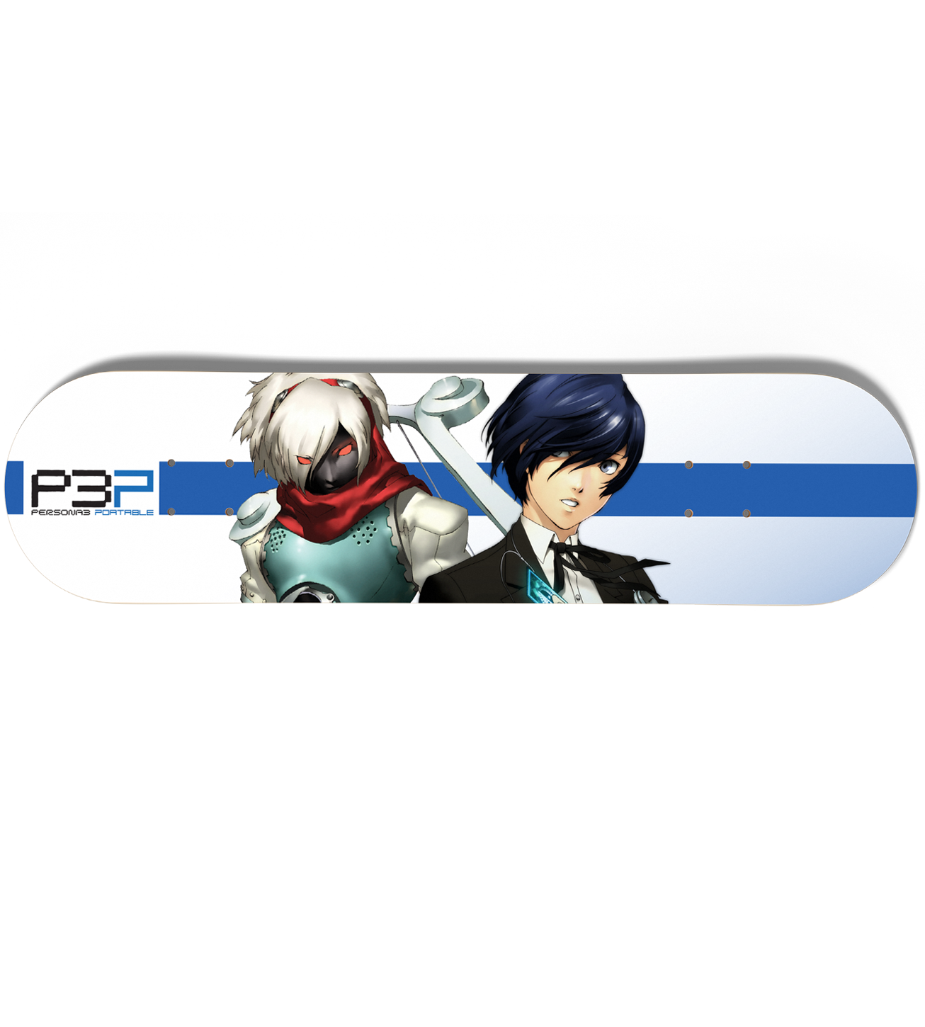 limited-run-persona-3-portable-skateboard-deck-male-protagonist image 3