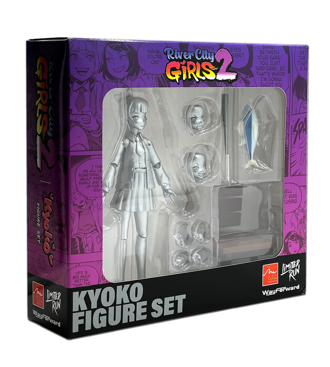 limited-run-river-city-girls-2-figur-set-silber-kyoko-misako image 2