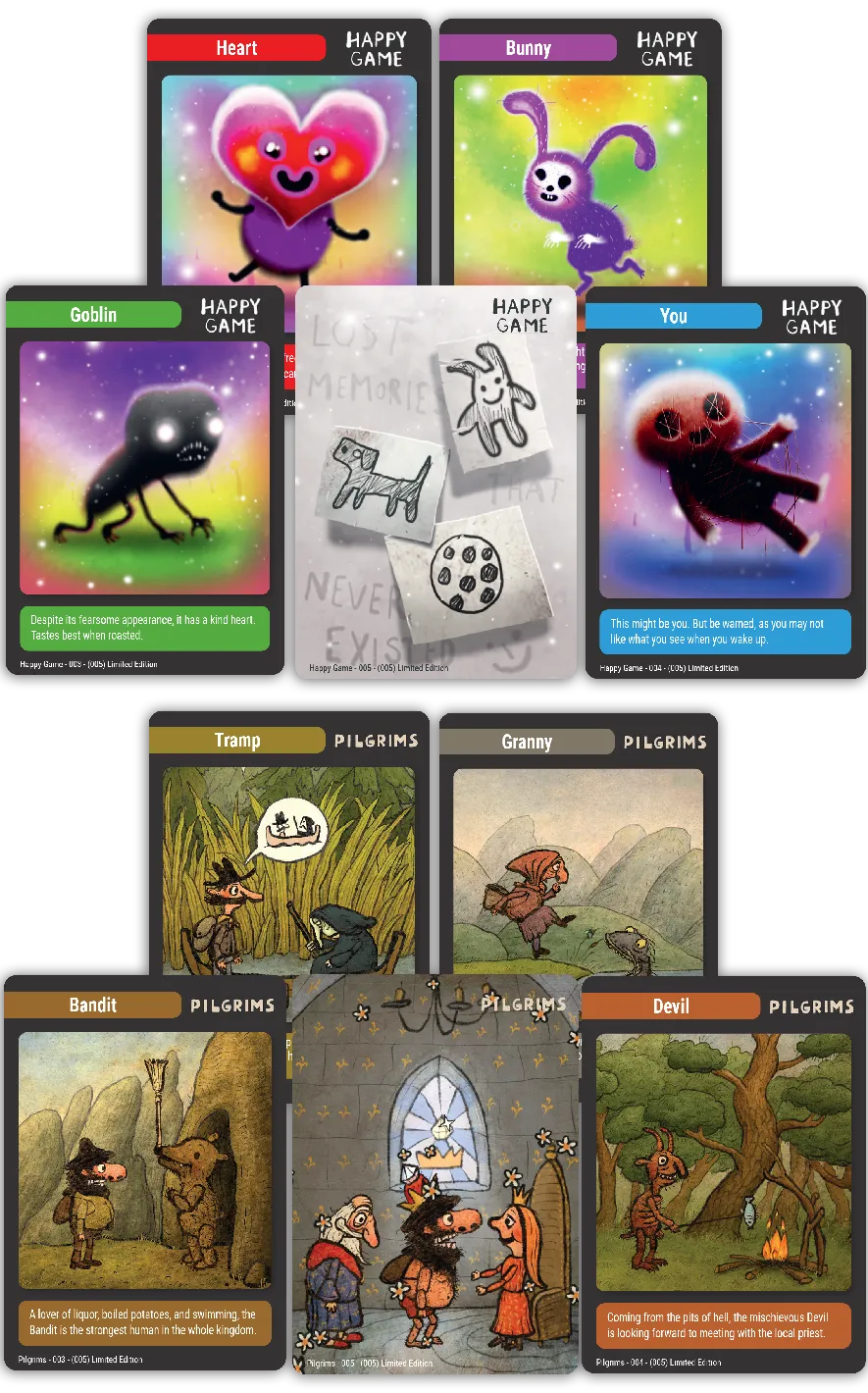 super-rare-games-tc-93-happy-game-trading-cards-booster-2er image 1
