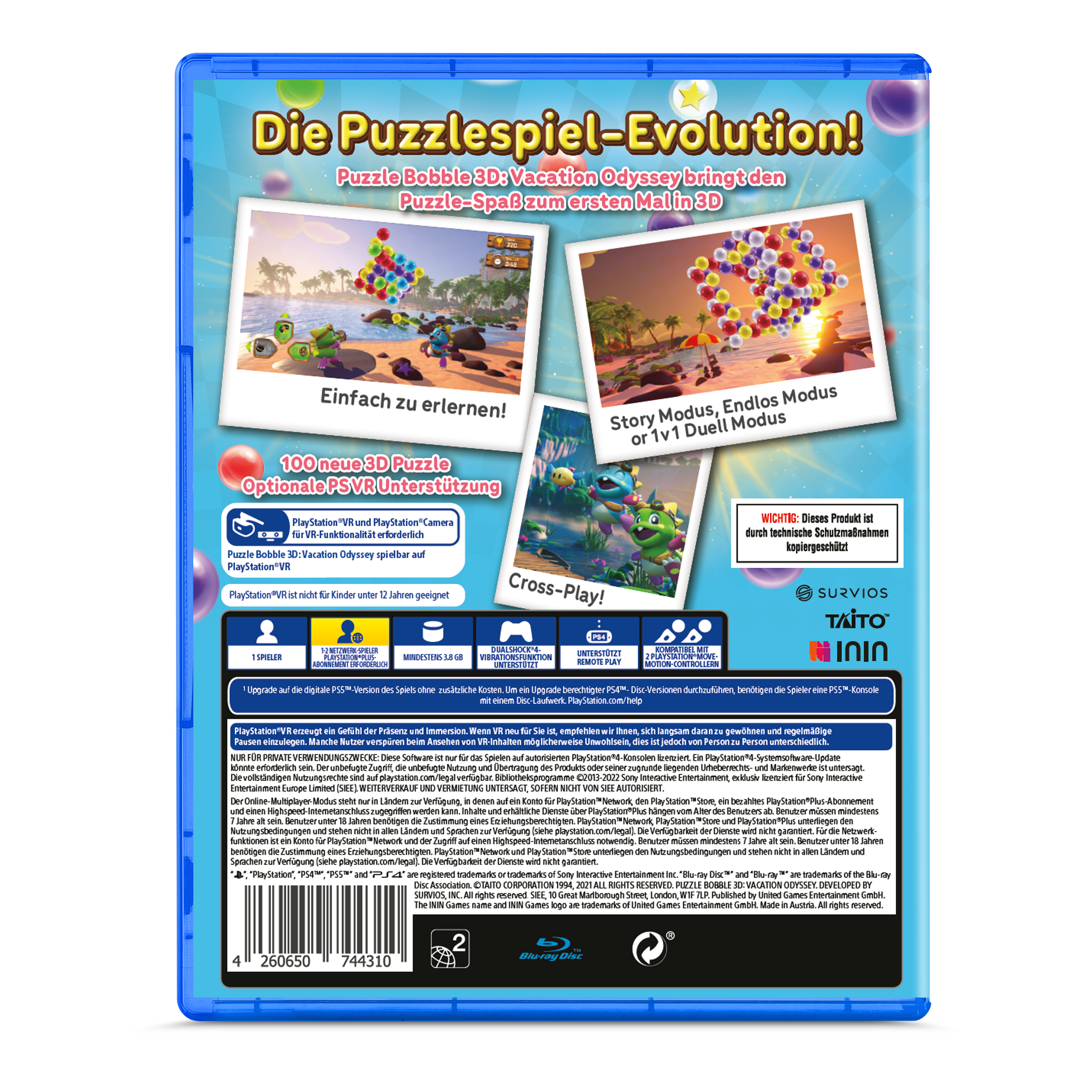 puzzle-bobble-3d-vacation-odyssey-ps4-spiel-deutsche-version-b-ware image 2