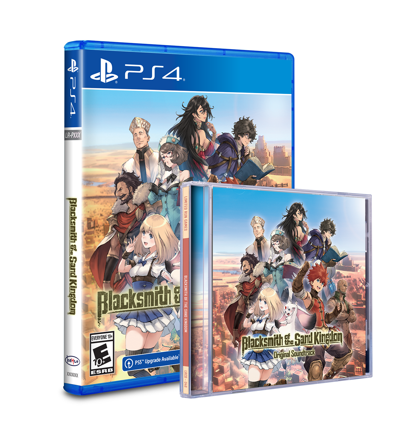 limited-run-440-blacksmith-of-the-sand-kingdom-ps4-spiel-mit-ost-bundle image 1