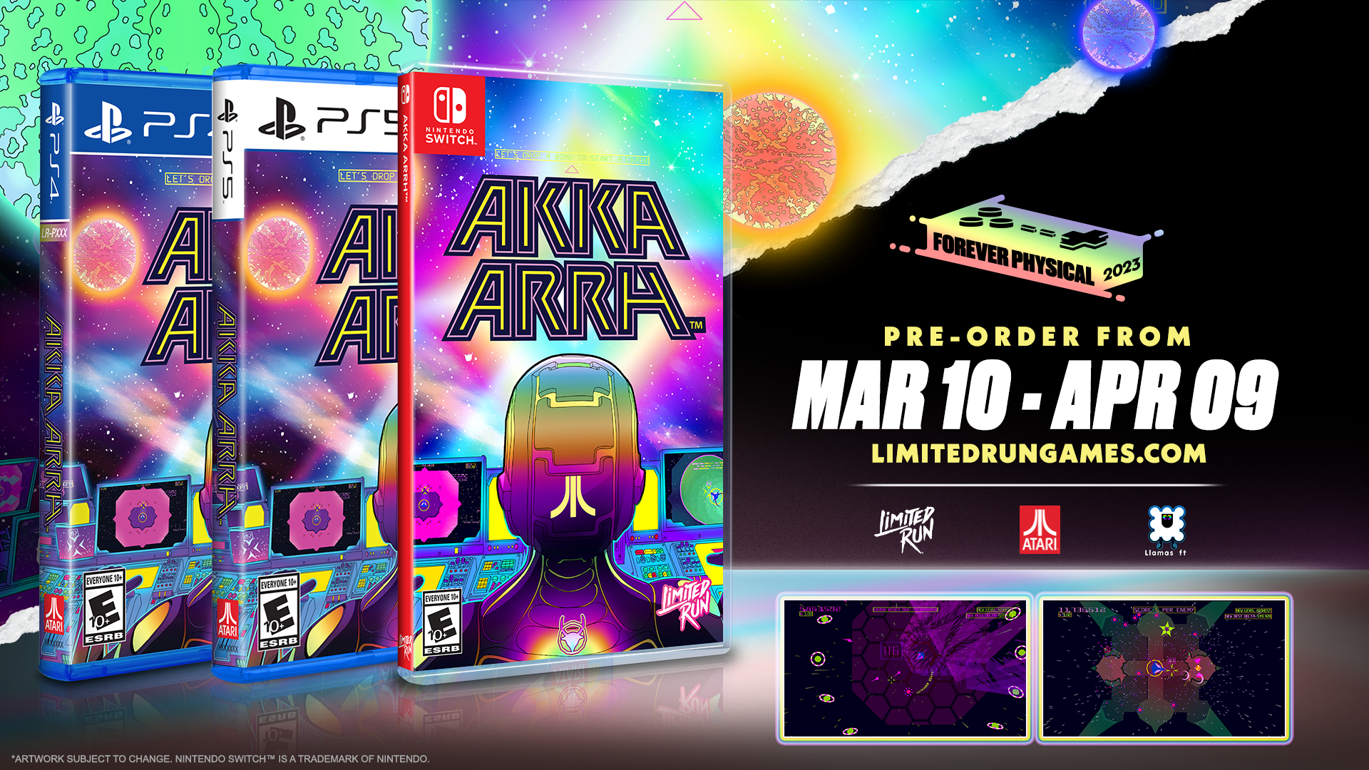 ps5-limited-run-52-akka-arrh-ps5-spiel-arcade-shooter-disc image 3