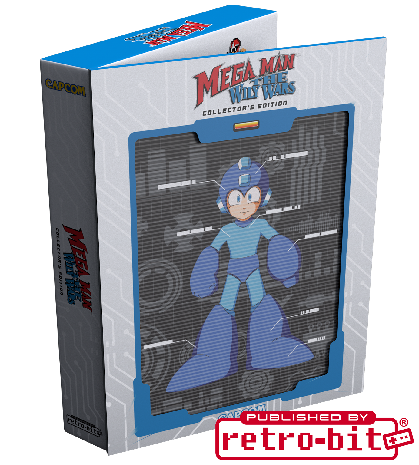 limited-run-mega-man-wily-wars-genesis-spiel-cartridge-retro image 1