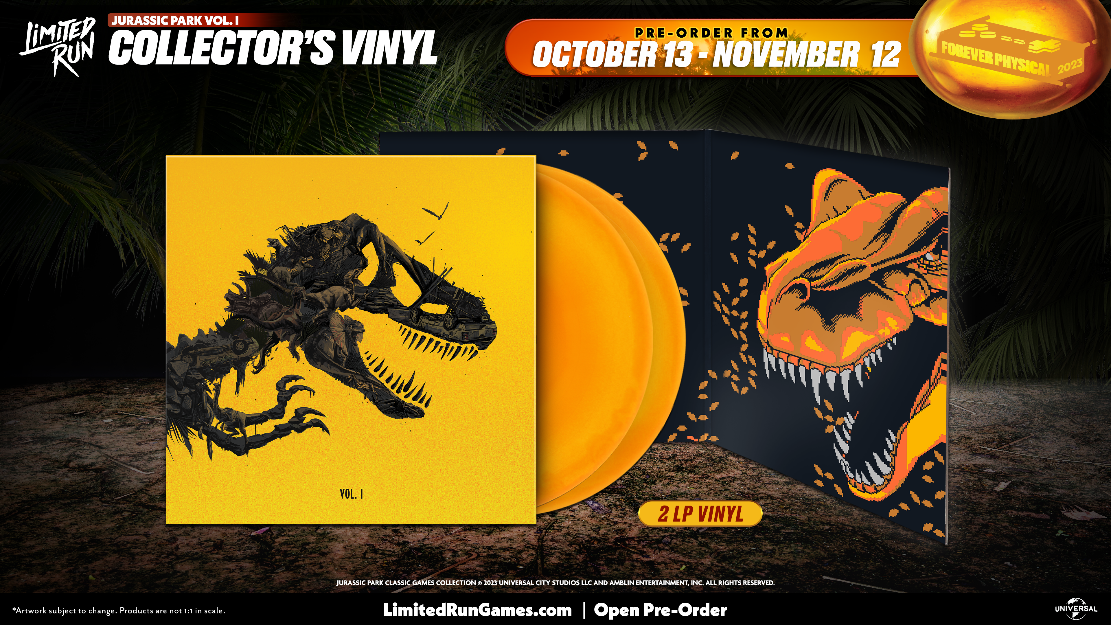 limited-run-jurassic-park-vol-1-2lp-vinyl-soundtrack-spielemusik image 4