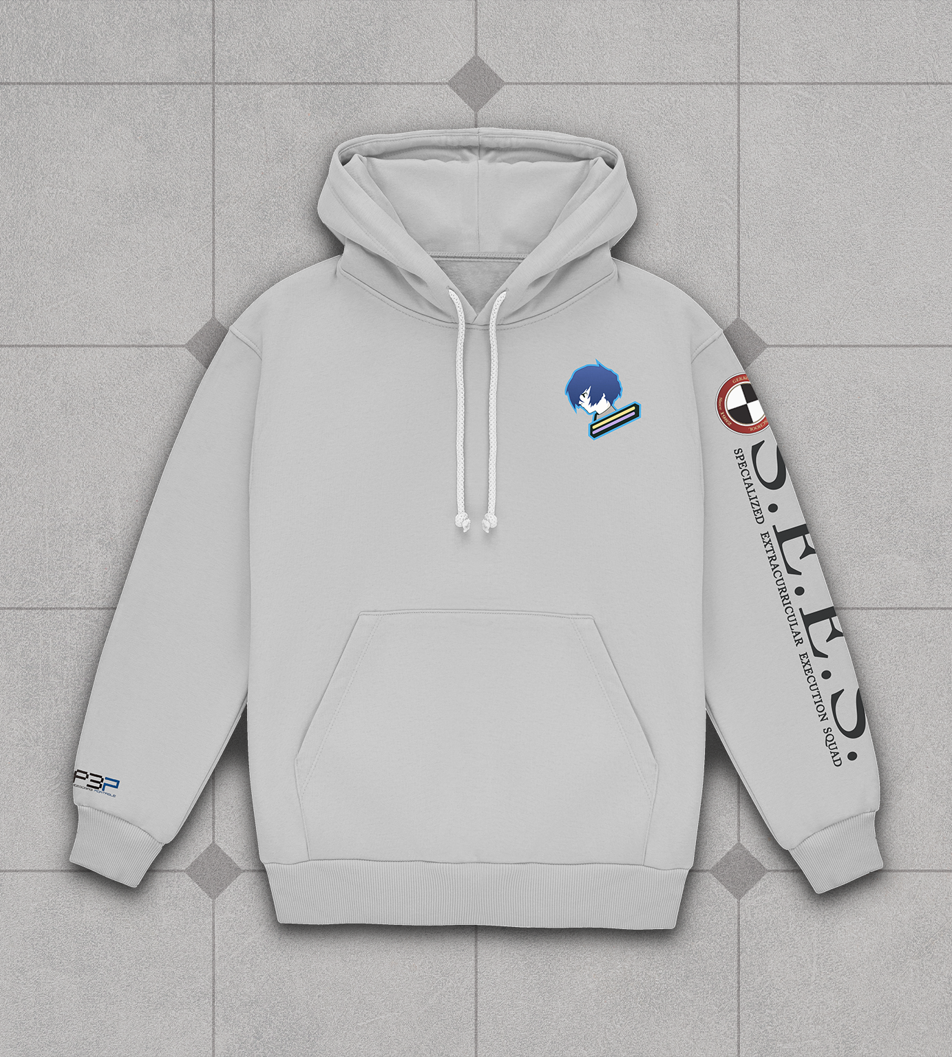 persona-3-portable-hoodie-kapuzenpulli-schwarz-gr-en-xs-3x image 2
