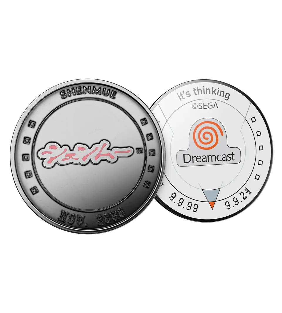 limited-run-games-shenmue-commemorative-coin-sammlerm-nze-dreamcast image 1