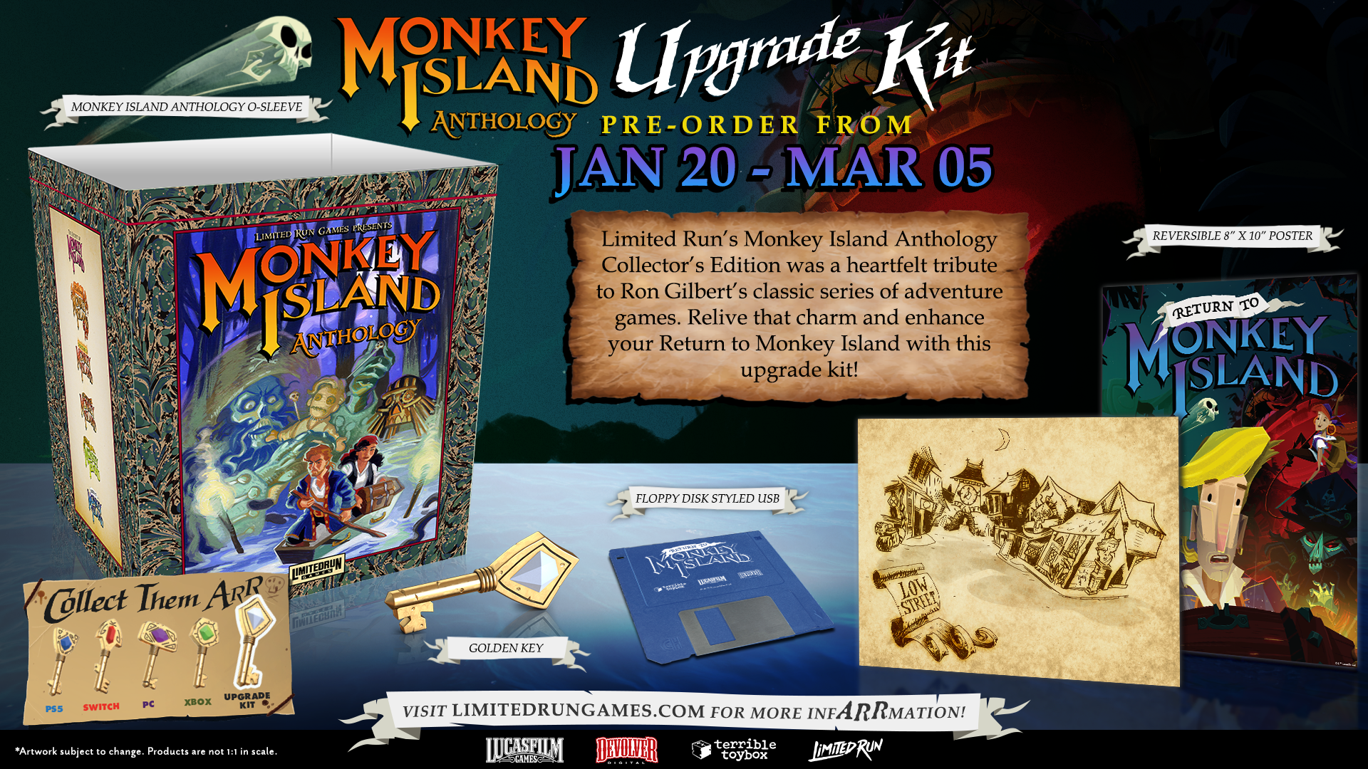 limited-run-return-to-monkey-island-anthology-upgrade-kit-sammler image 3