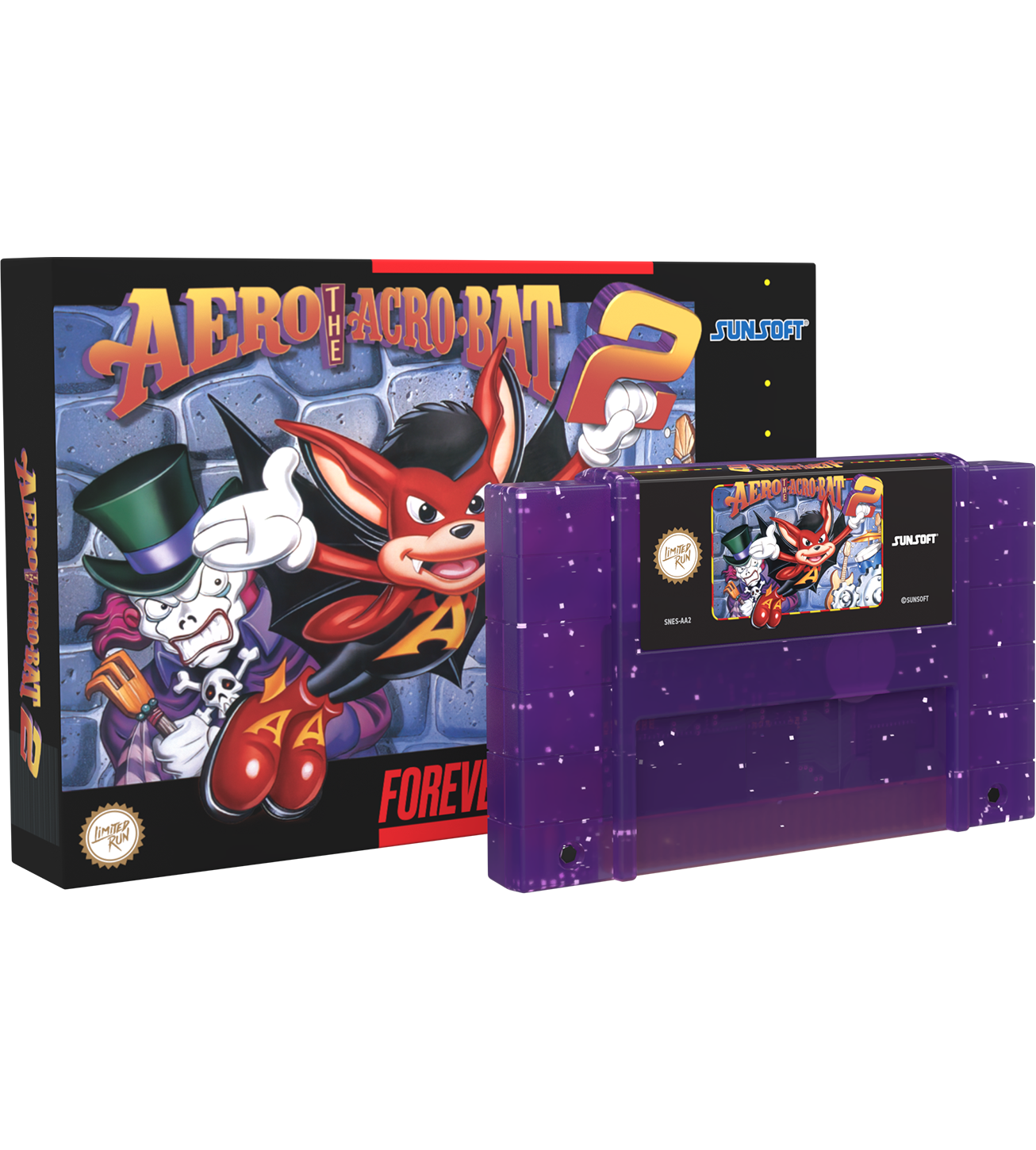 limited-run-aero-the-acro-bat-2-snes-modul-standard-jump-run image 1
