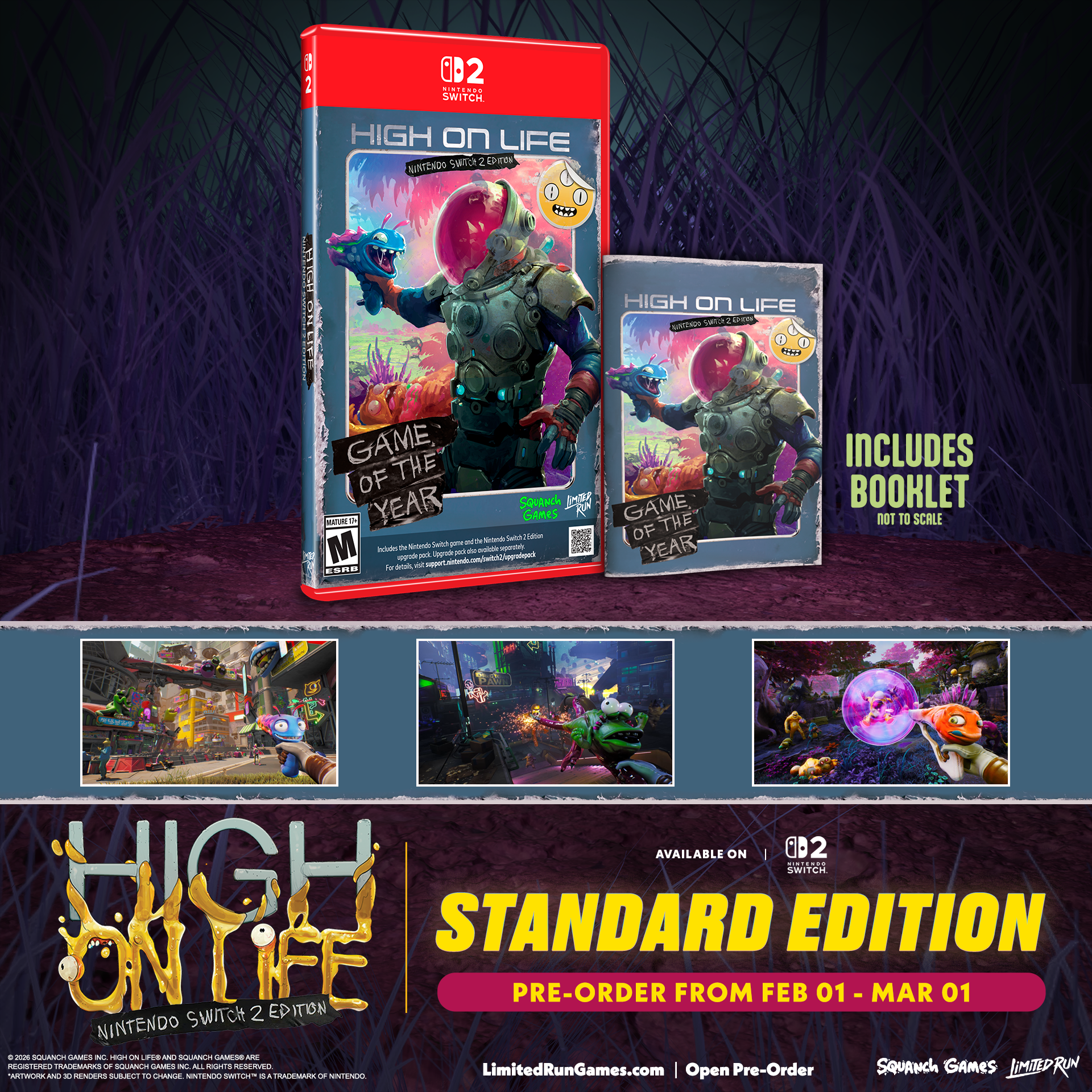 switch-2-limited-run-1-high-on-life-switch-2-spiel-standard image 2
