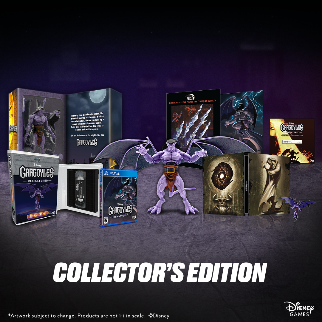 limited-run-531-gargoyles-remastered-ps4-collector-s-edition-action image 2