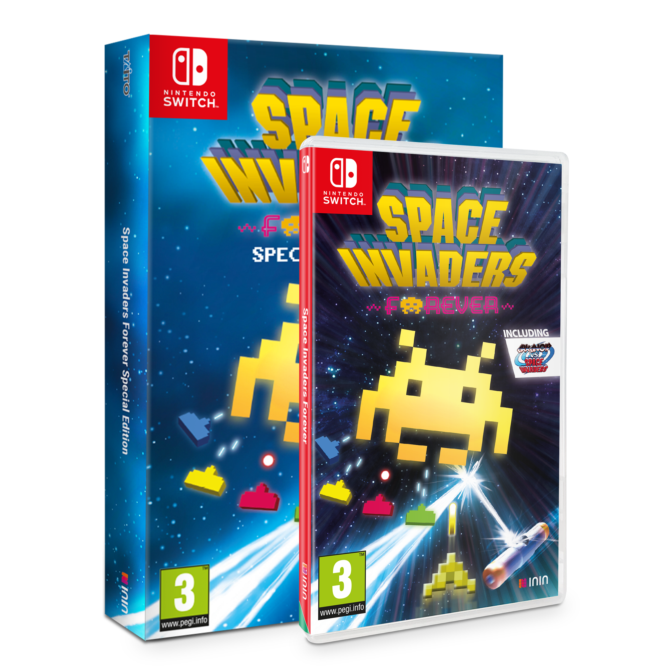 inin-space-invaders-forever-switch-spiel-special-edition-sammlung image 1