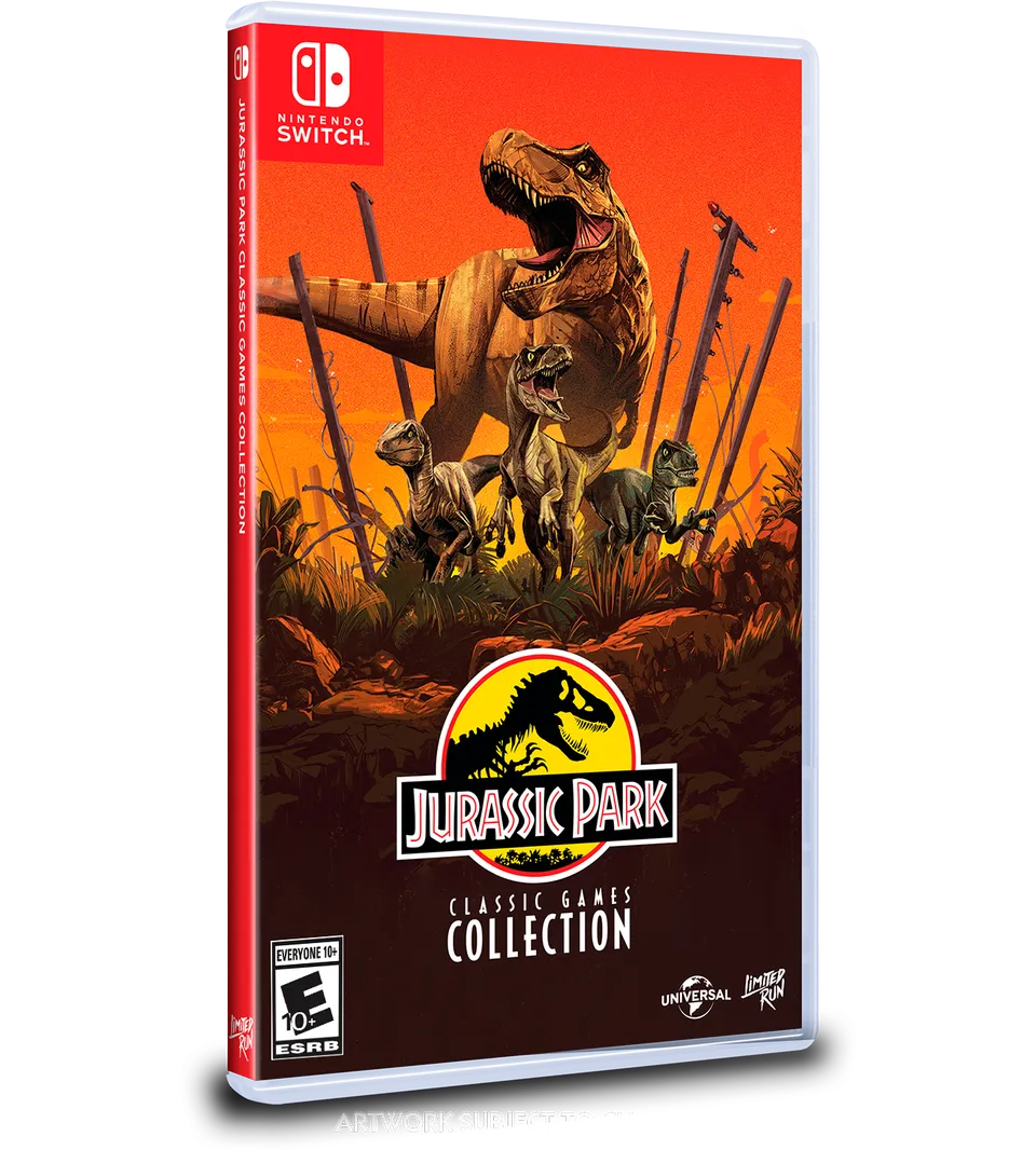 limited-run-jurassic-park-classic-games-switch-spiel-collection image 1