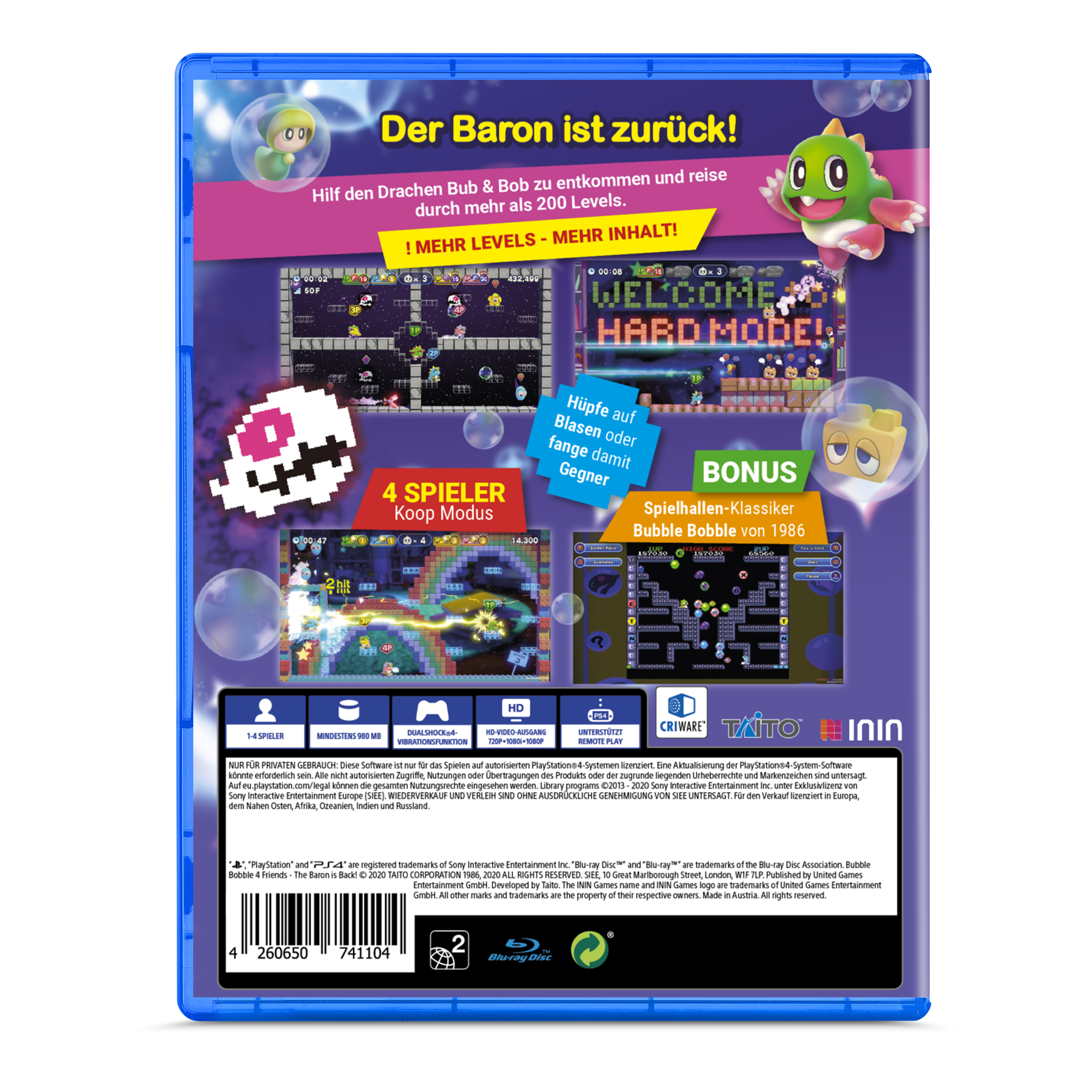 bubble-bobble-4-friends-the-baron-is-back-ps4-spiel-deutsche-version image 2