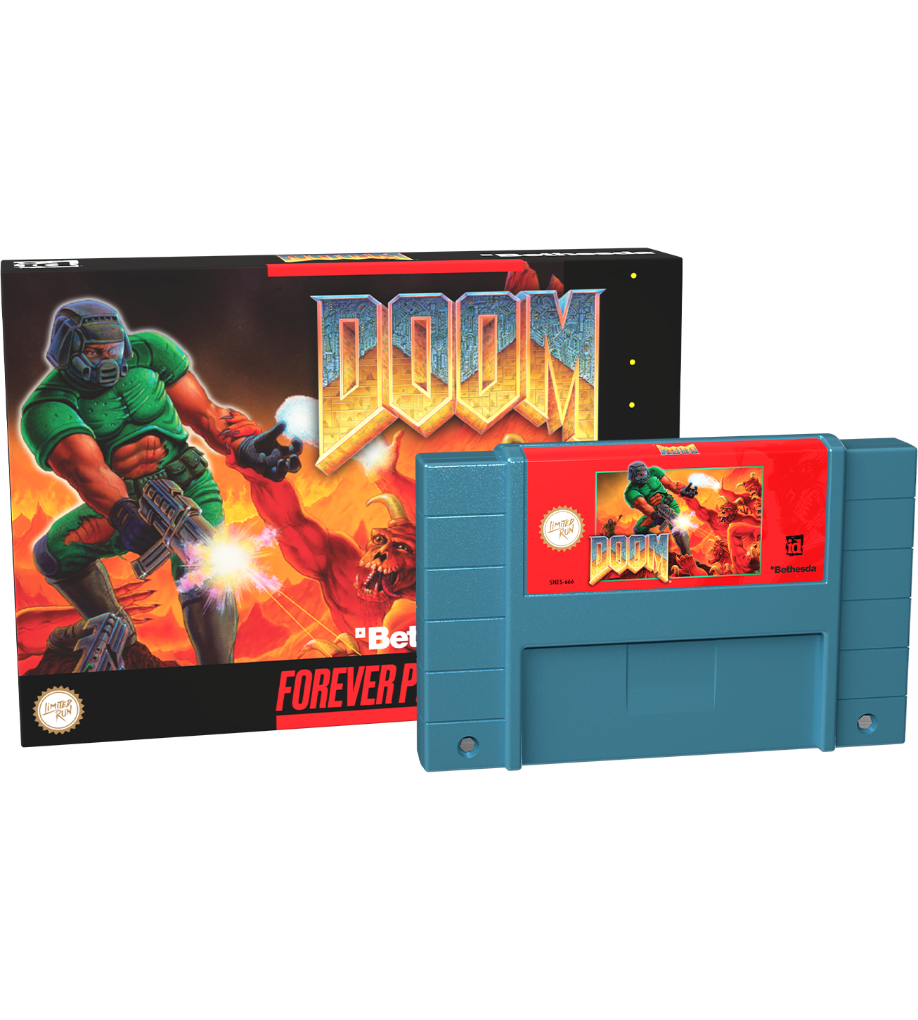 limited-run-doom-snes-modul-standard-edition-retro-shooter image 1