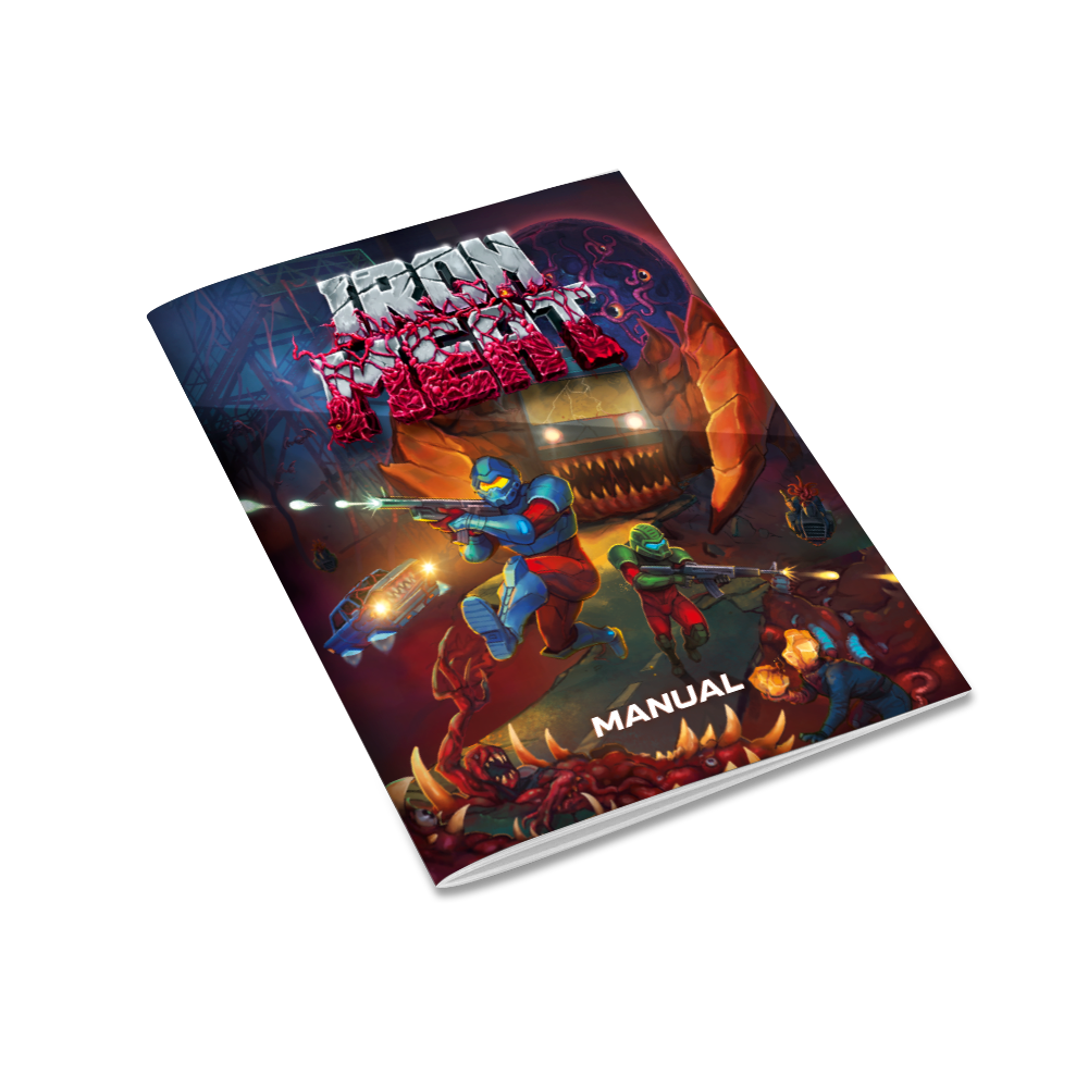 strictly-limited-iron-meat-ps5-spiel-metal-edition-run-and-gun image 8