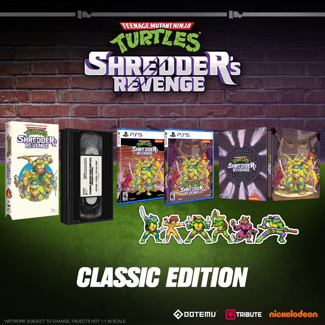 limited-run-tmnt-shredder-s-revenge-classic-edition-ps5-spiel-steelbook image 2